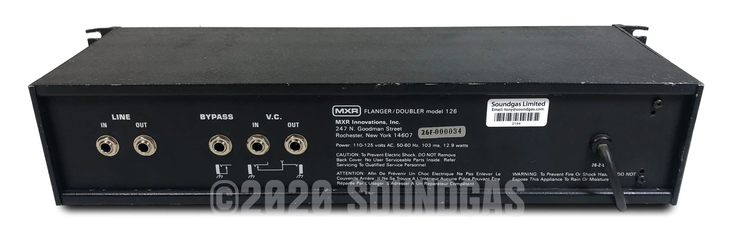 MXR Flanger/Doubler 126 - Image 3