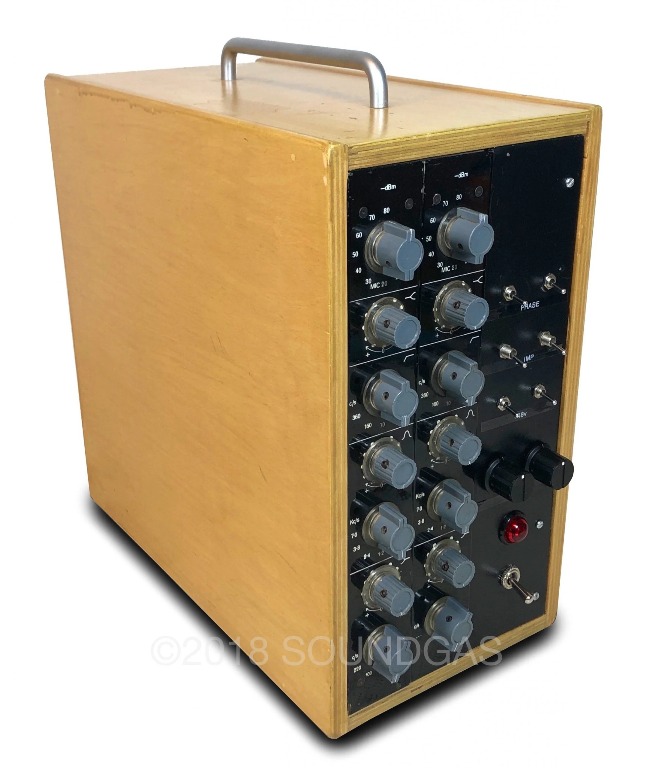 Neve 1057 Racked Pair Germanium Pre/Eqs - Serviced - Image 3