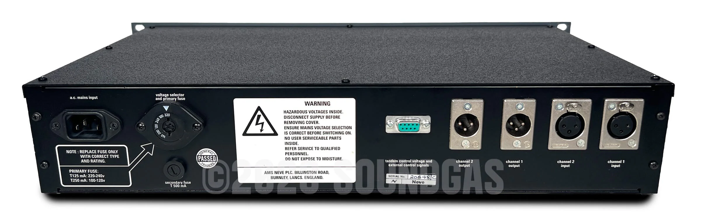 Neve 33609/C Stereo Compressor / Limiter - Image 5