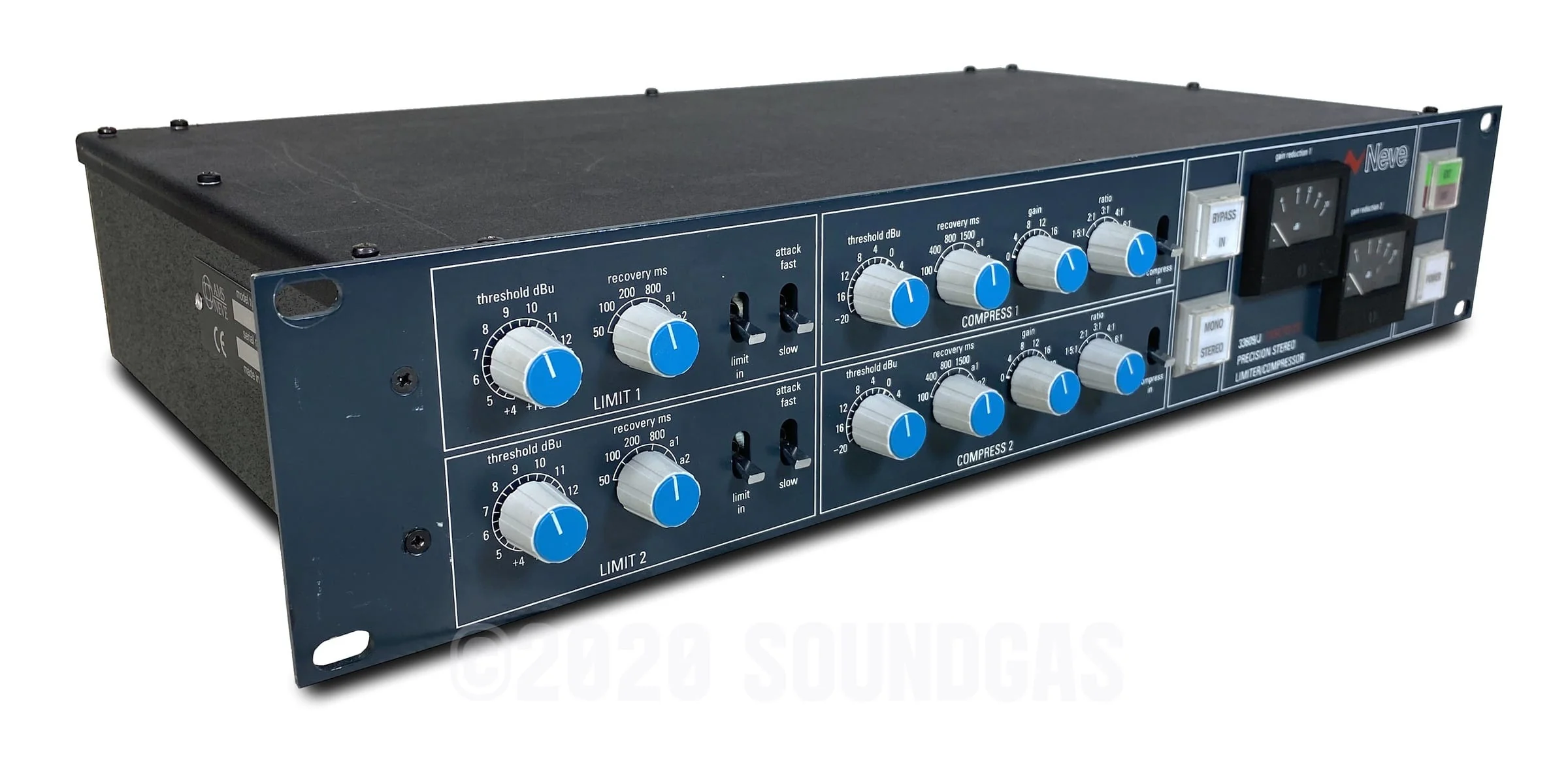 Neve 33609/J Discrete (J/D) Stereo Limiter/Compressor - Image 4