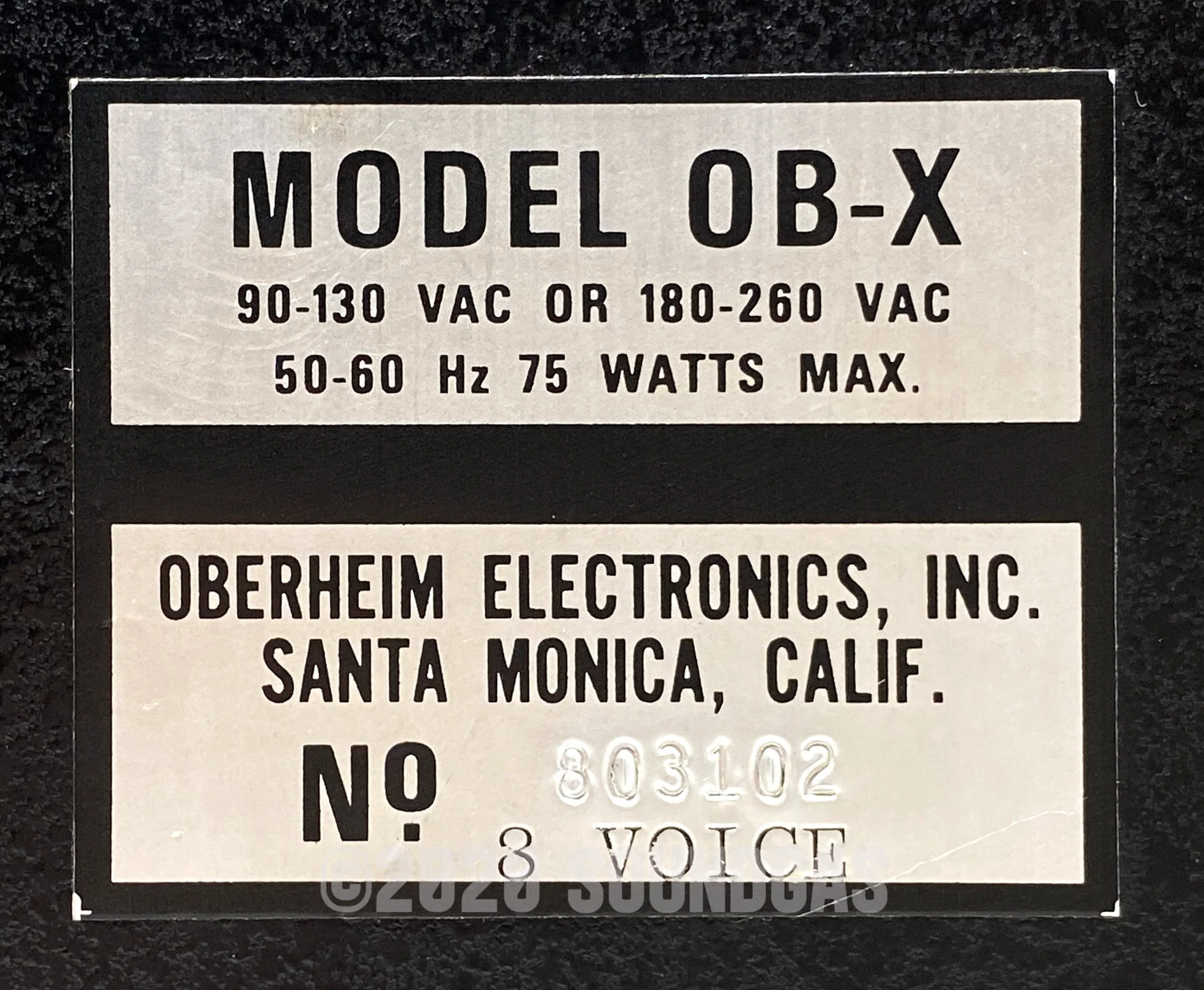 Oberheim OB-X with Midi - Image 13