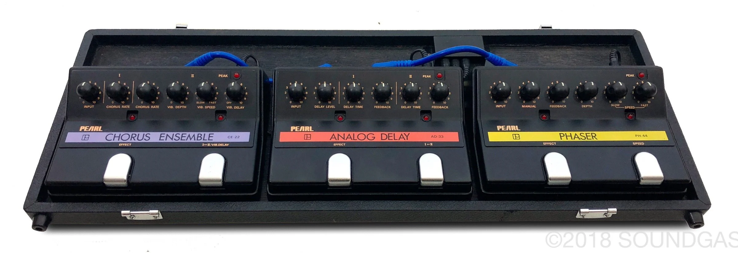 Pearl CE-22 + AD-33 + PH-44 Pedal Board - Image 8