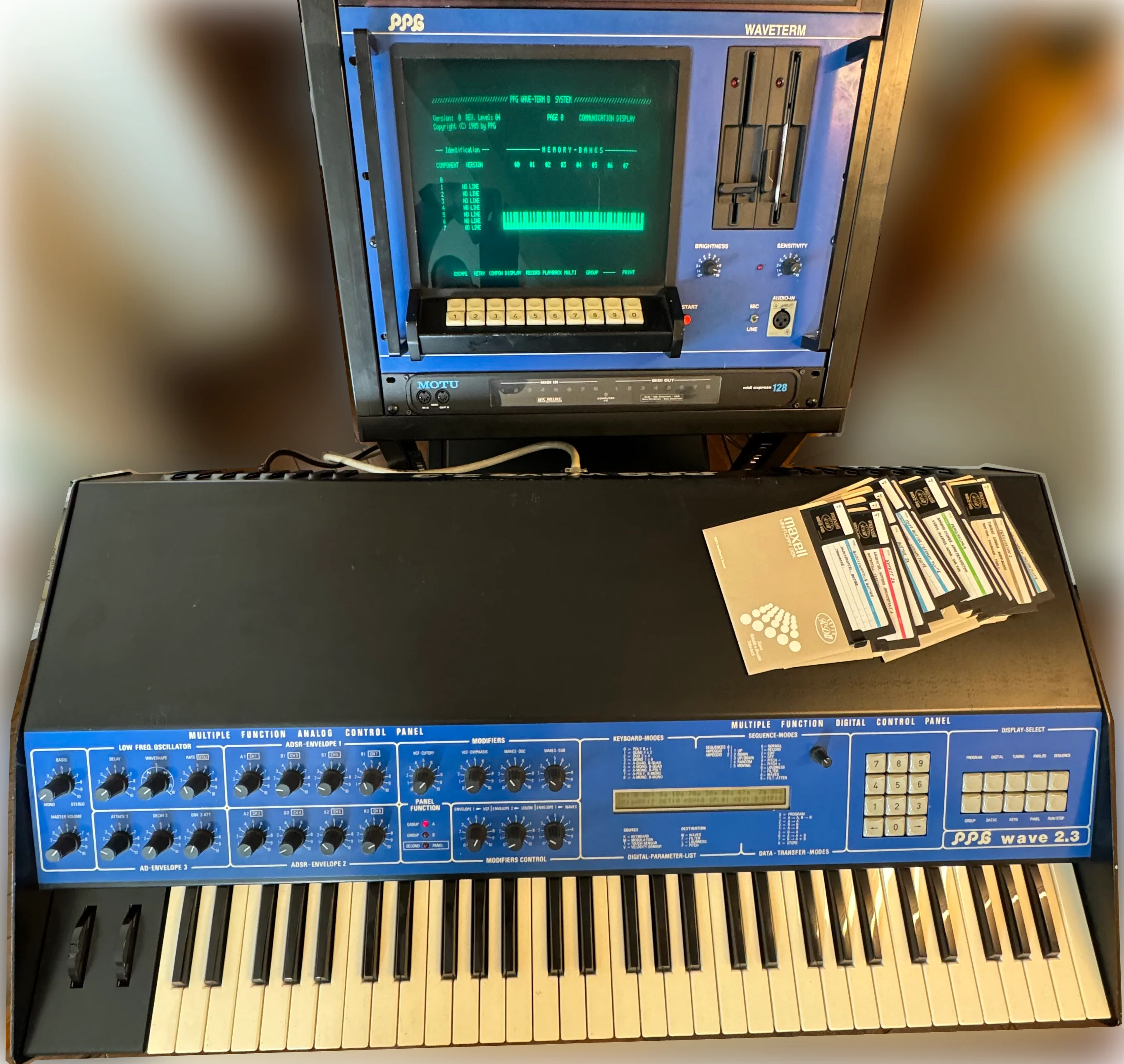 PPG Wave 2.3 Digital Synthesizer with Waveterm B - SN 1442 - Image 13