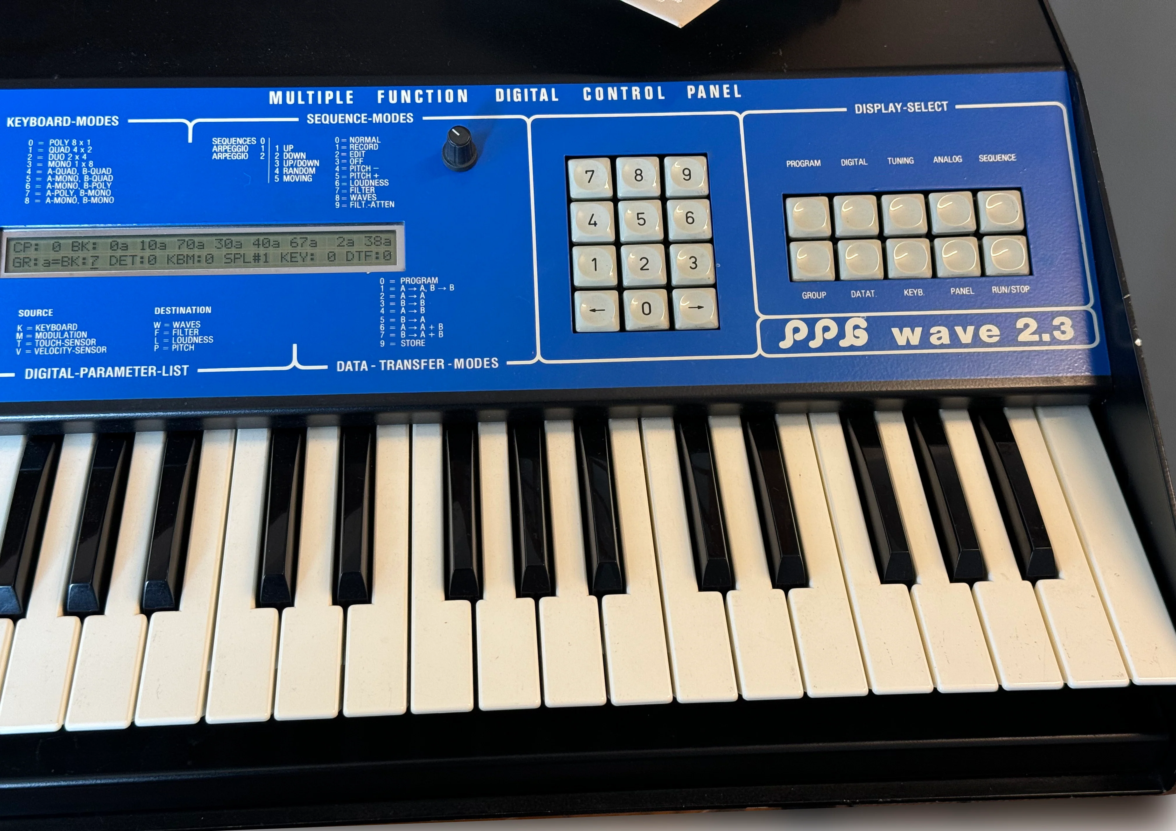 PPG Wave 2.3 Digital Synthesizer with Waveterm B - SN 1442 - Image 3