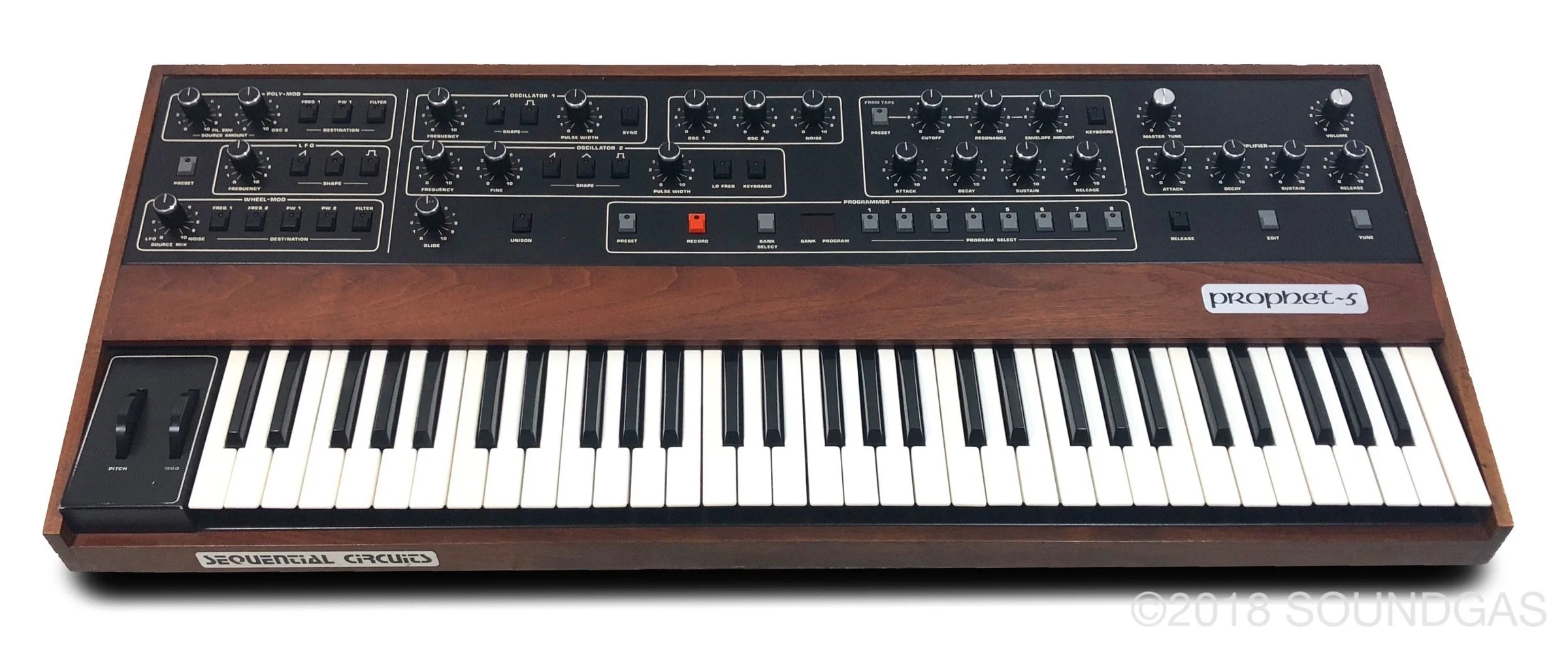Sequential Circuits Prophet 5 Rev 2 with MIDI - Image 7