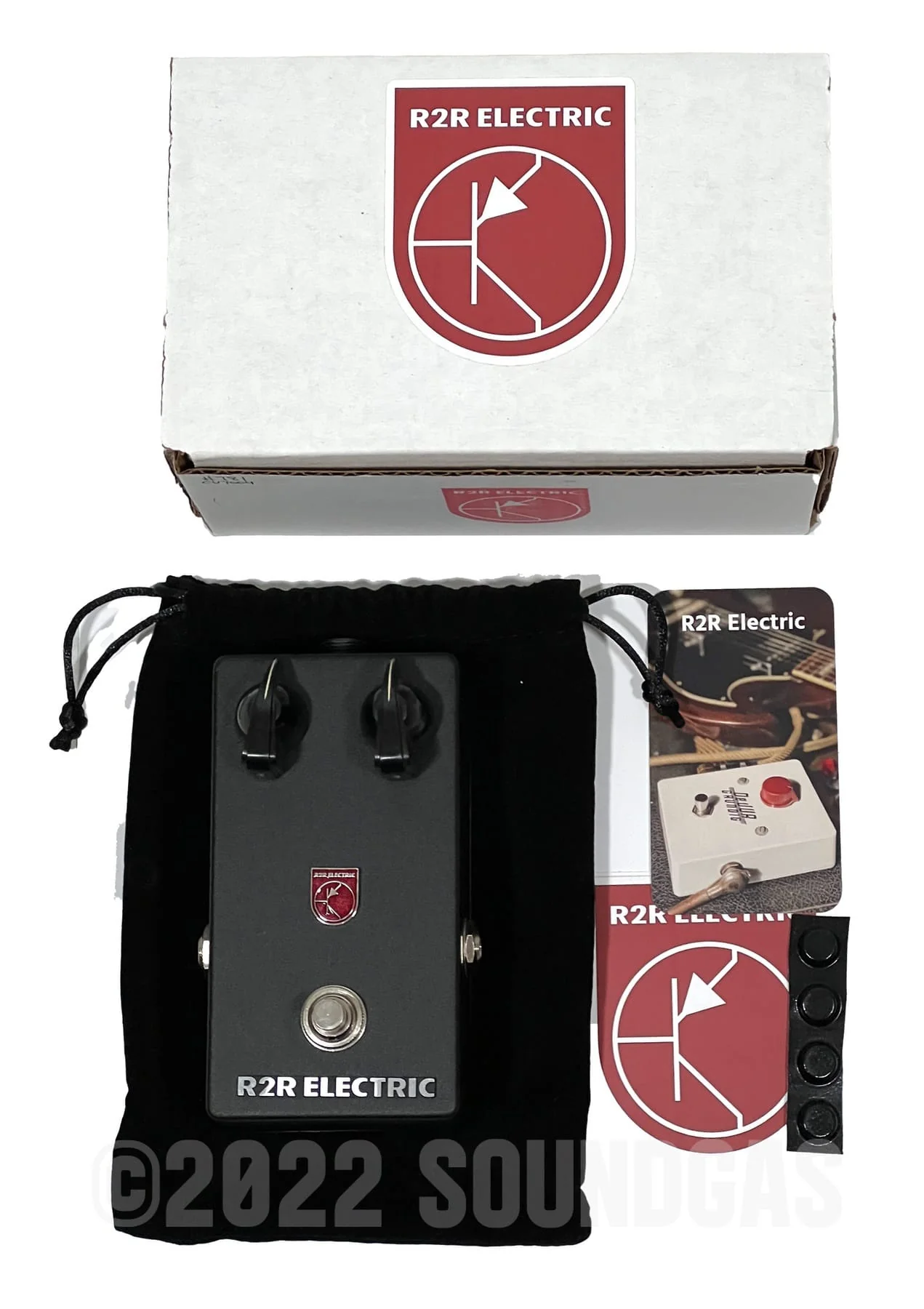 R2R Electric 2 Knob Treble Booster - AC107 - Image 2