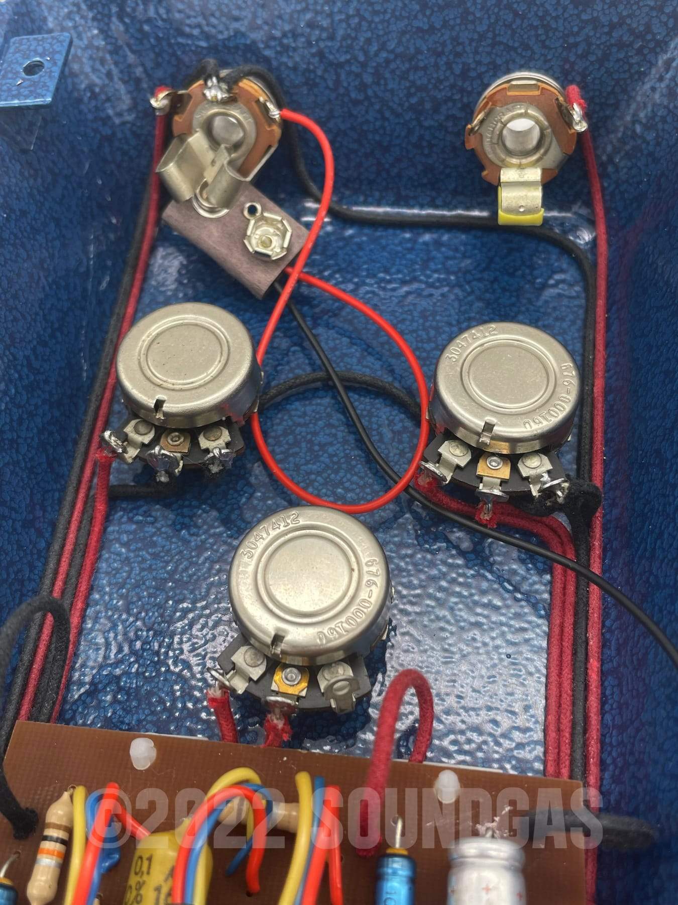 R2R Electric Aged Supa MKII Fuzz Jenny 1964 Philips - Image 17