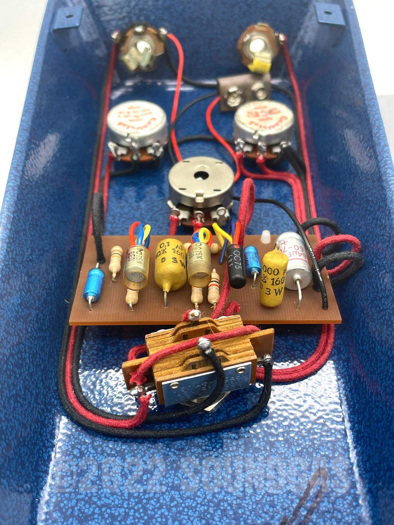 R2R Electric Aged Supa MKII Fuzz Rupert 1964 Norelco - Image 12