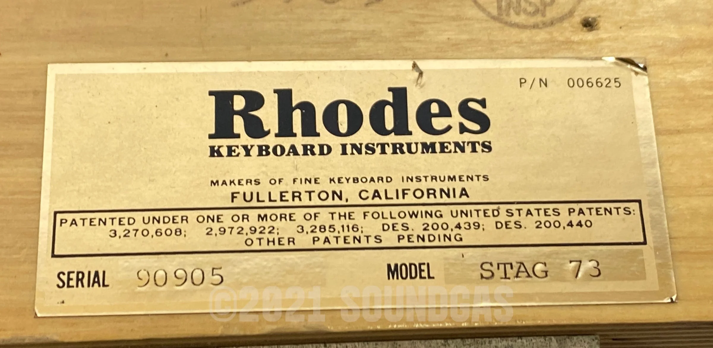Rhodes MkI Stage 73 (Seventy Three) - Image 12