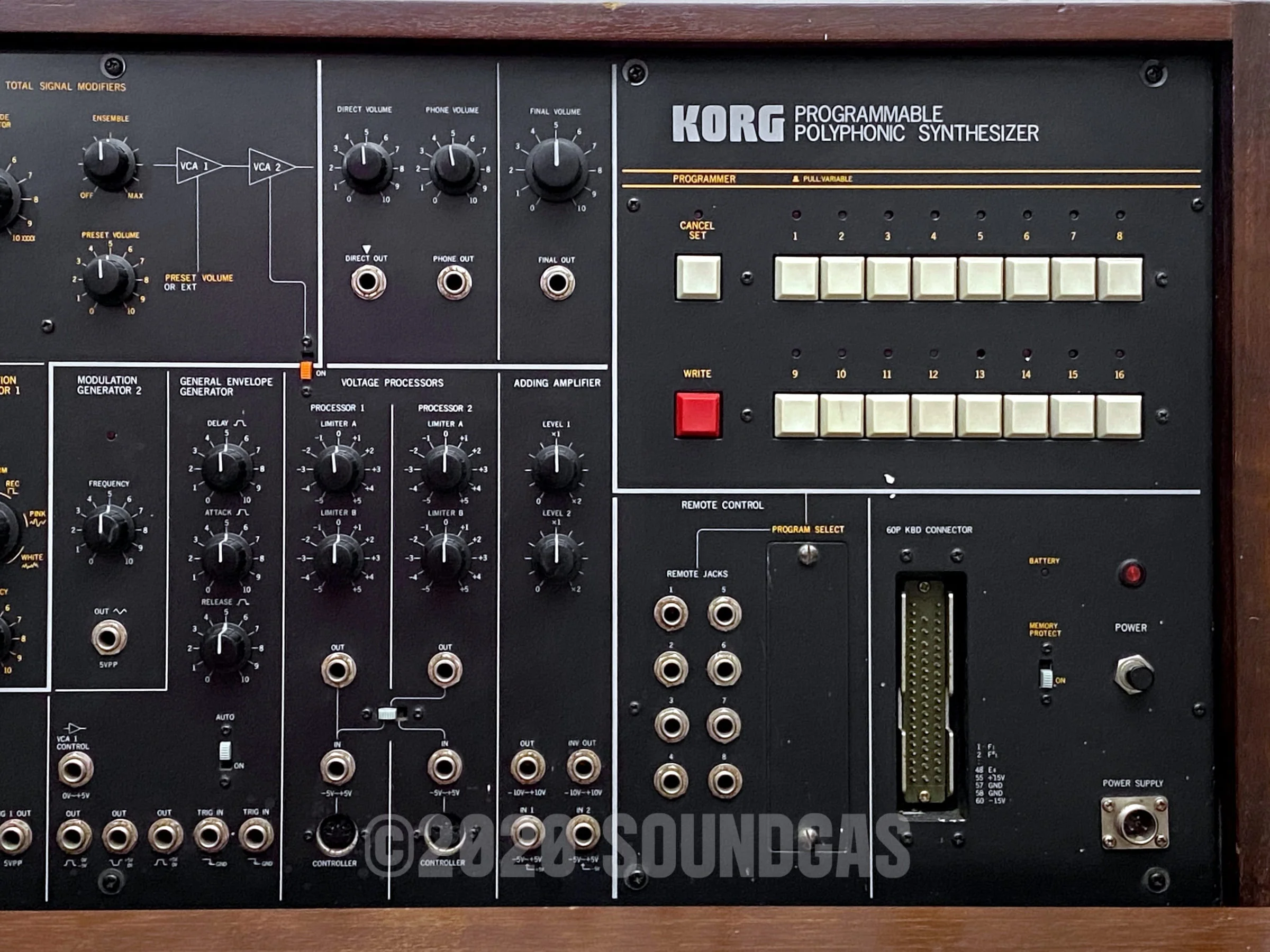 Korg PS-3200 Polyphonic Synthesizer - Image 4