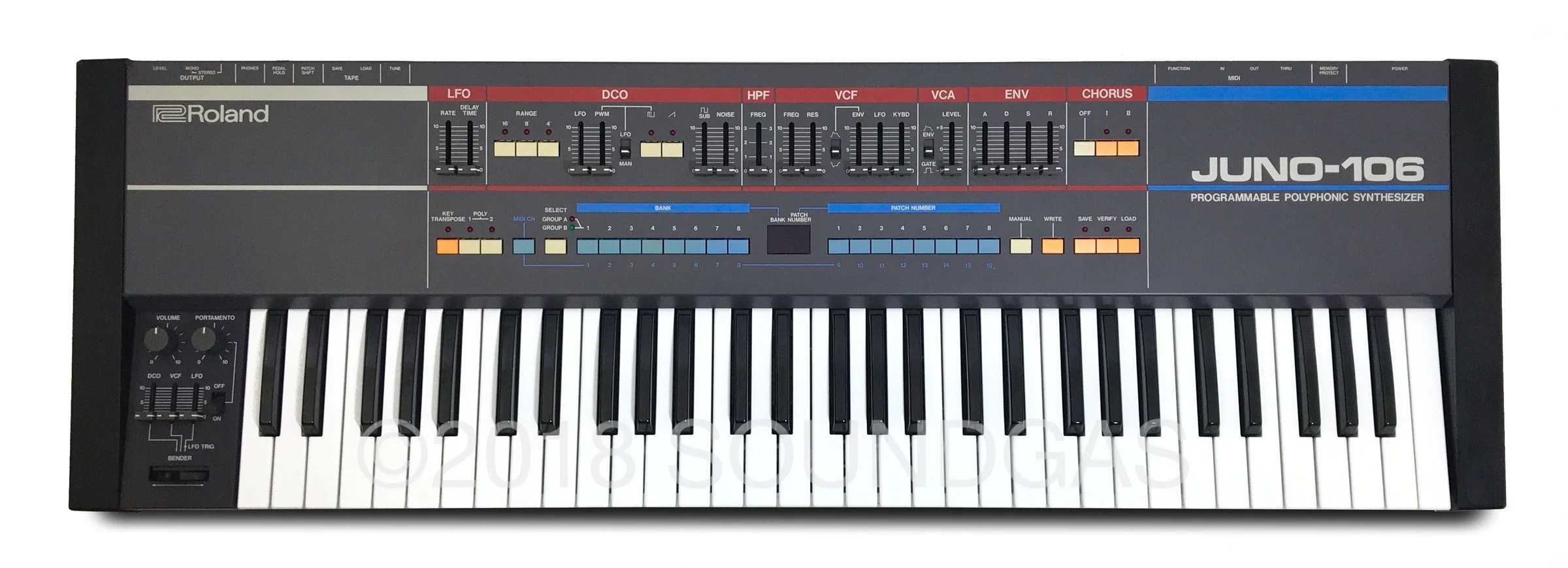 Roland Juno-106 (Boxed) - Image 2
