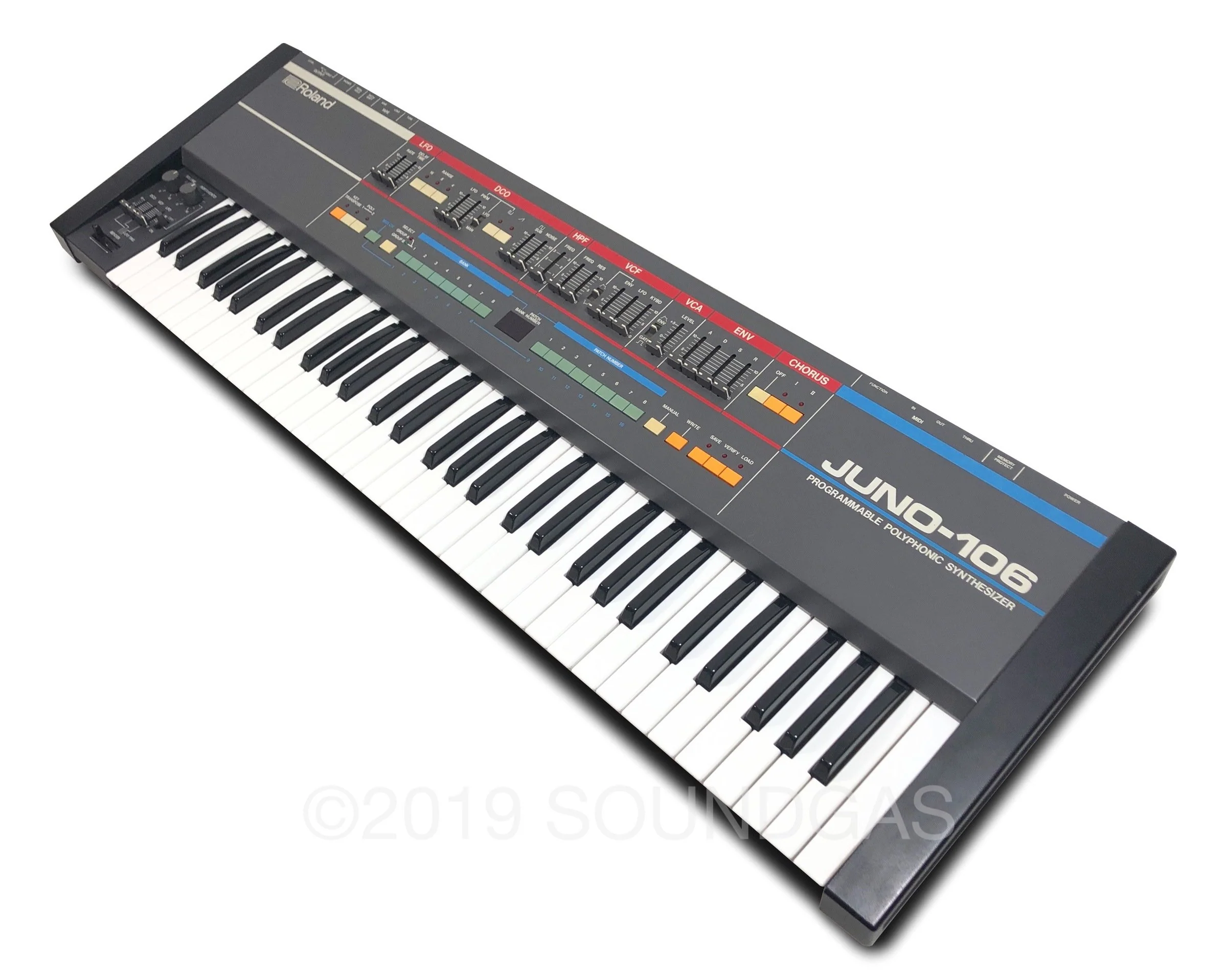 Roland Juno-106 + Hard Case - Image 3