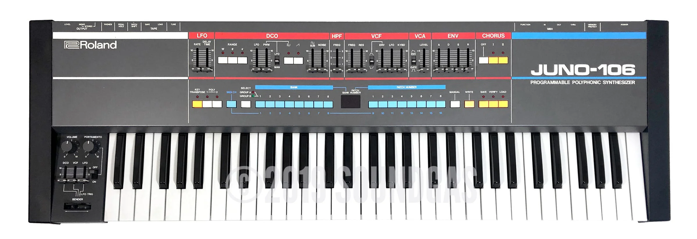 Roland Juno-106 *Near Mint* - Image 3