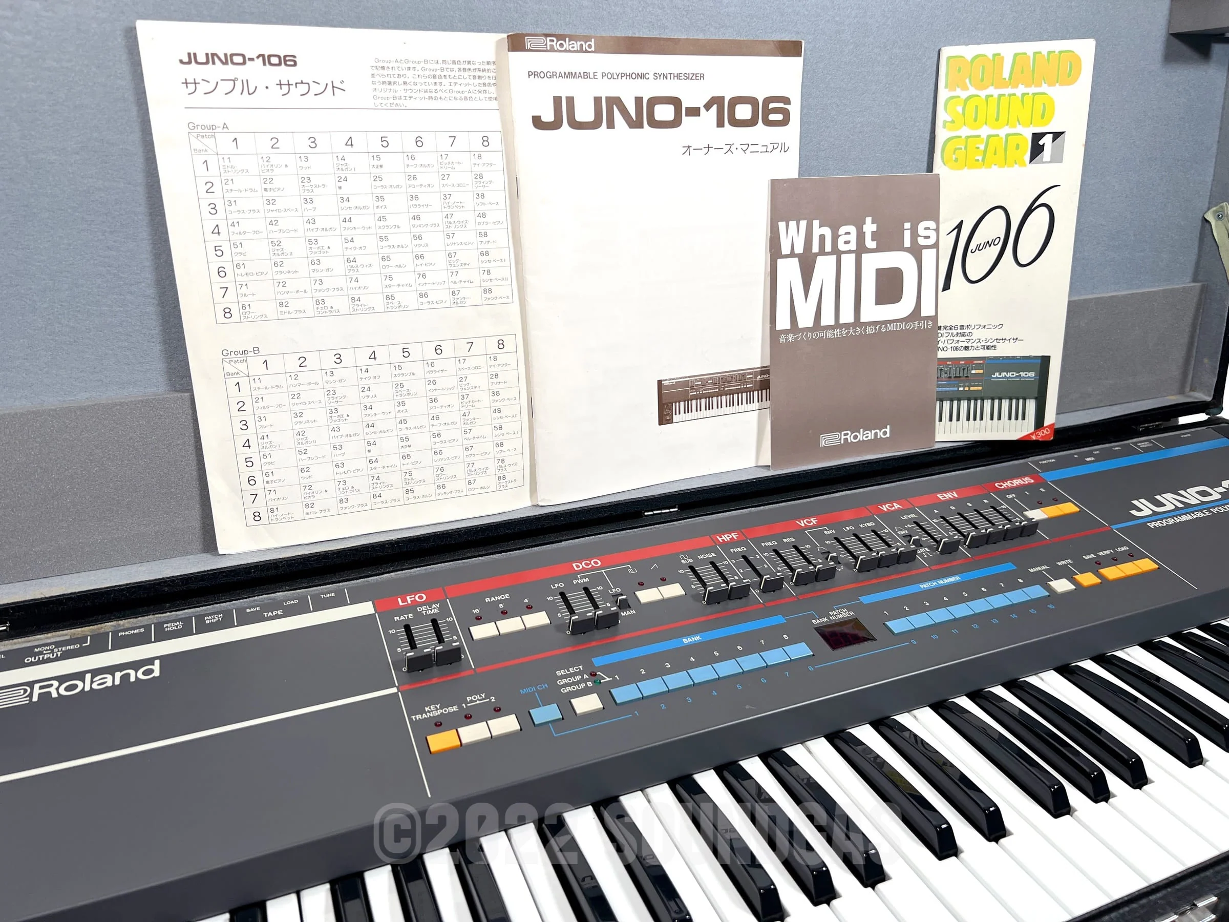 Roland Juno-106 - Near Mint - Image 16