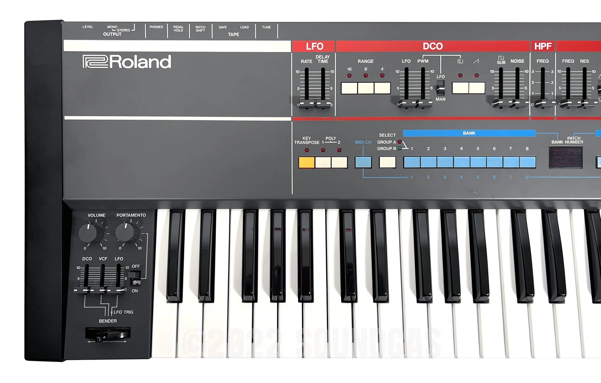 Roland Juno-106 - Near Mint - Image 5
