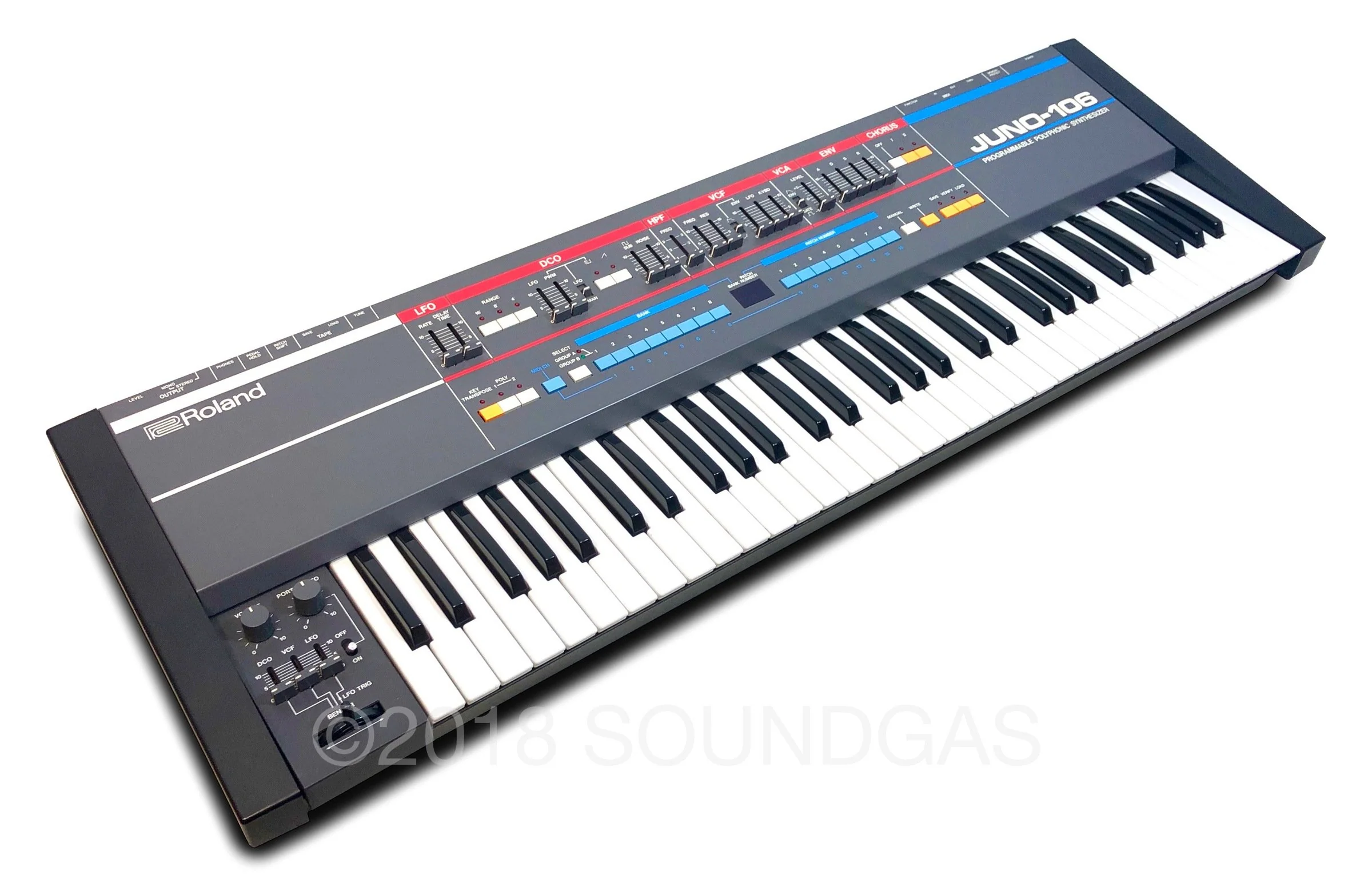 Roland Juno-106 - Near Mint + Hard Case - Image 6