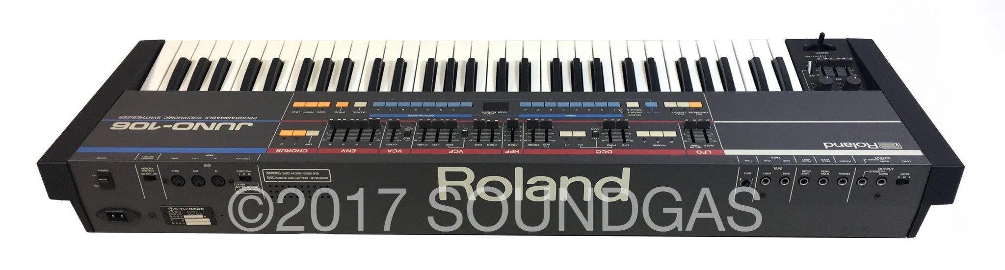 Roland Juno-106 with Original Case - Image 5