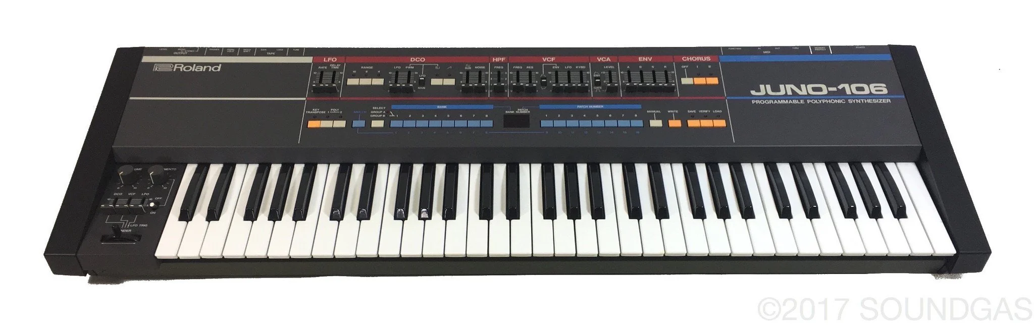 Roland Juno-106 with Original Case - Image 6