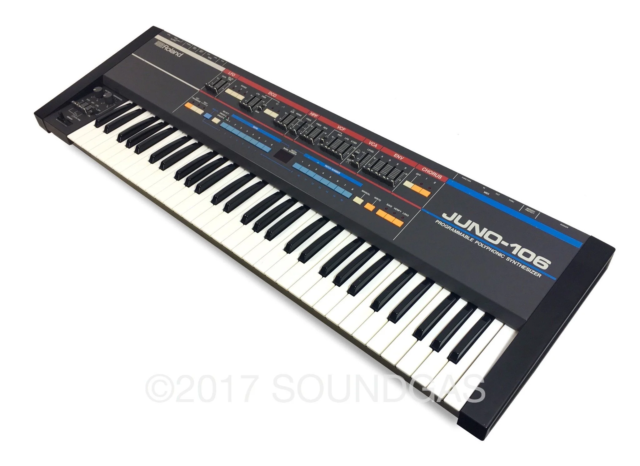 Roland Juno-106 with Original Case - Image 9