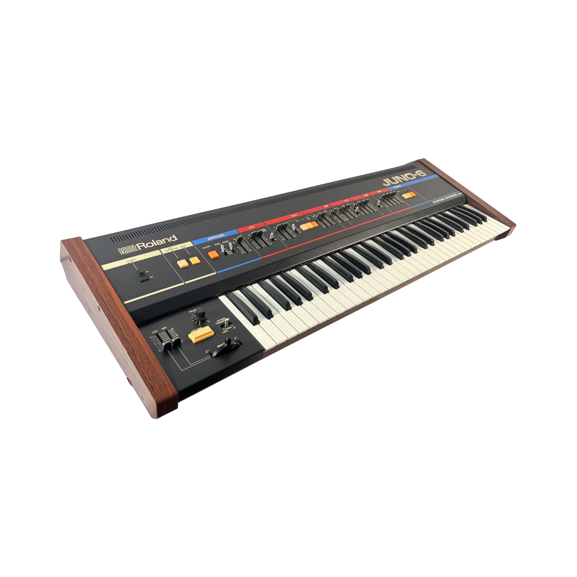 Roland Juno-6 near mint - SN 140191 - Image 2