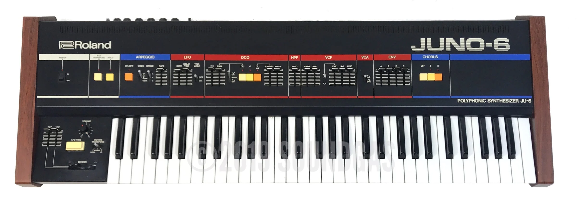 Roland Juno-6 - Near Mint - Image 3