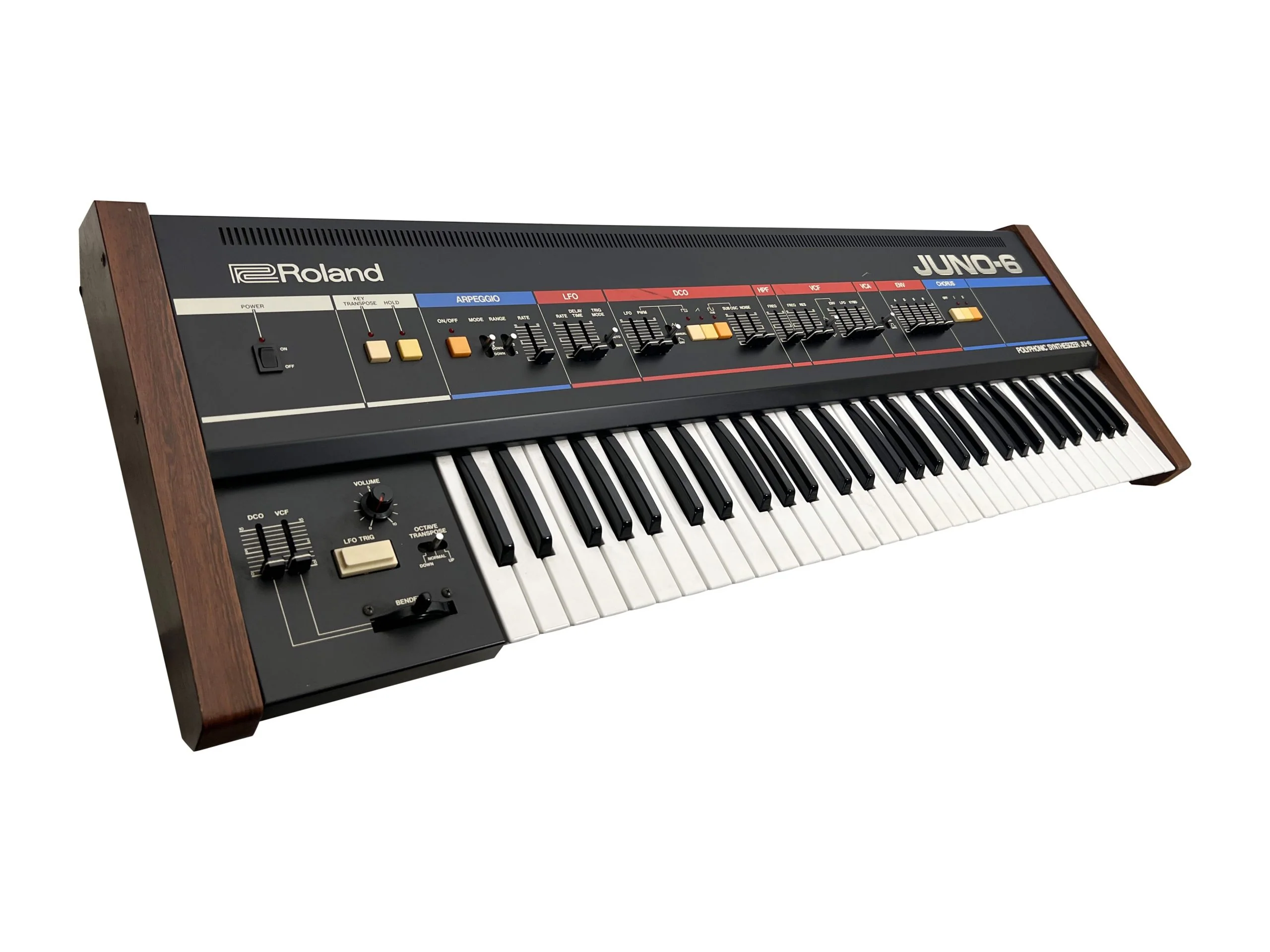 Roland Juno-6 + Tubbutec Midi, 120/240v - Image 5