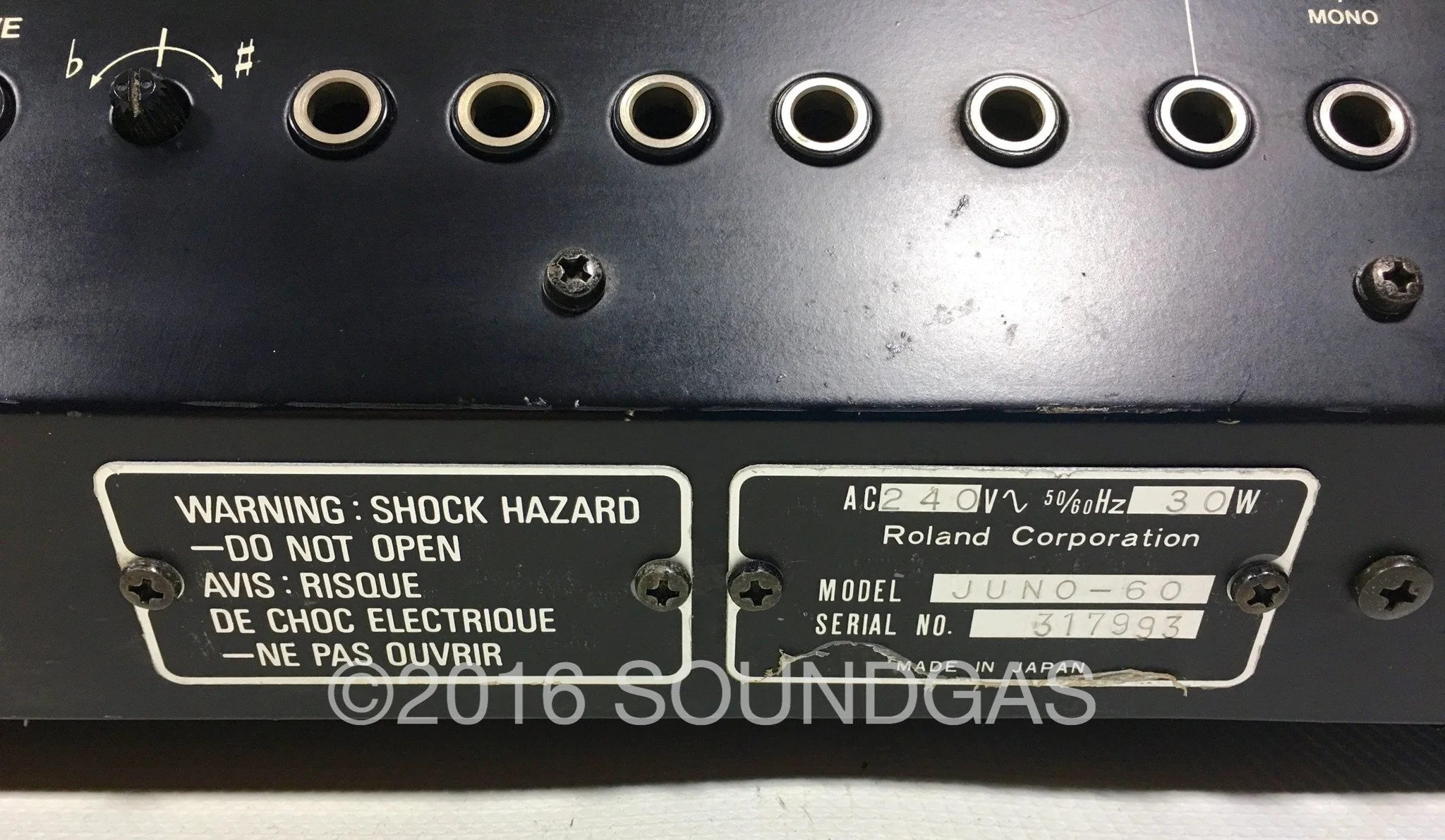 Roland Juno-60 240v - Image 13