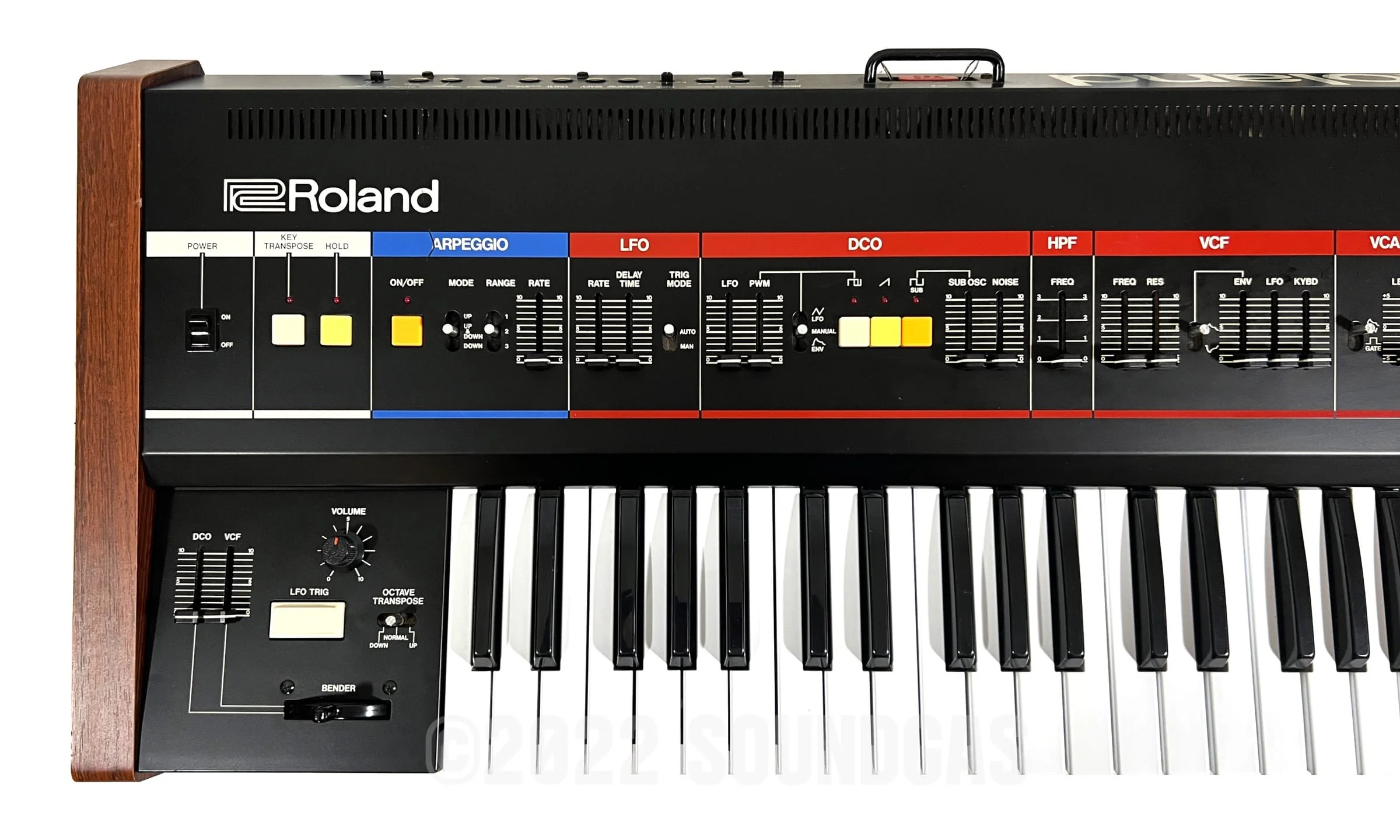 Roland Juno-60 (Unserviced) - Image 3