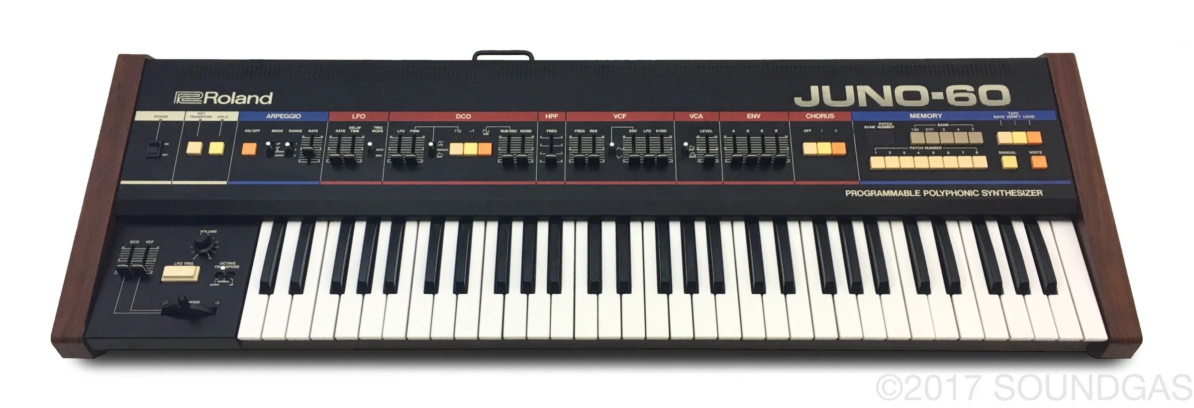 Roland Juno-60 with Original Case - Image 11