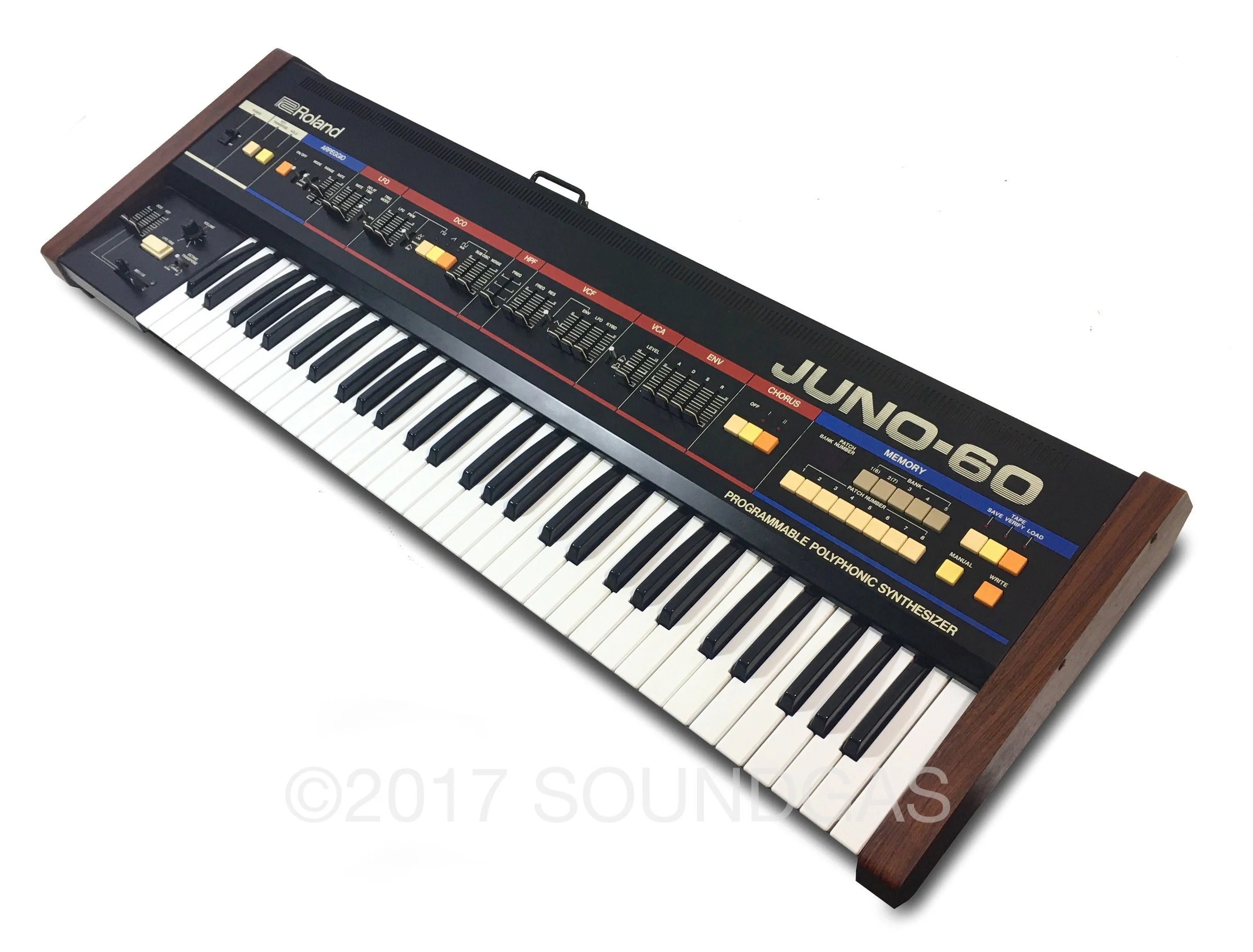 Roland Juno-60 with Original Case - Image 4