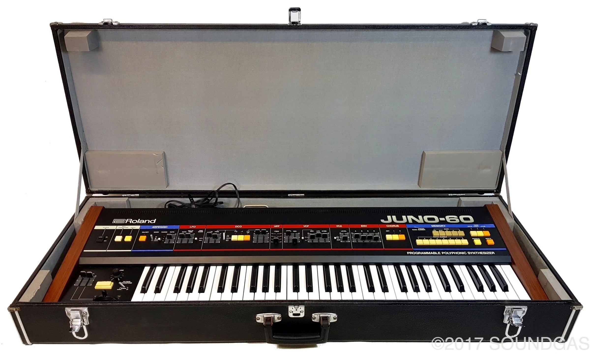 Roland Juno-60 with Original Case - Image 15