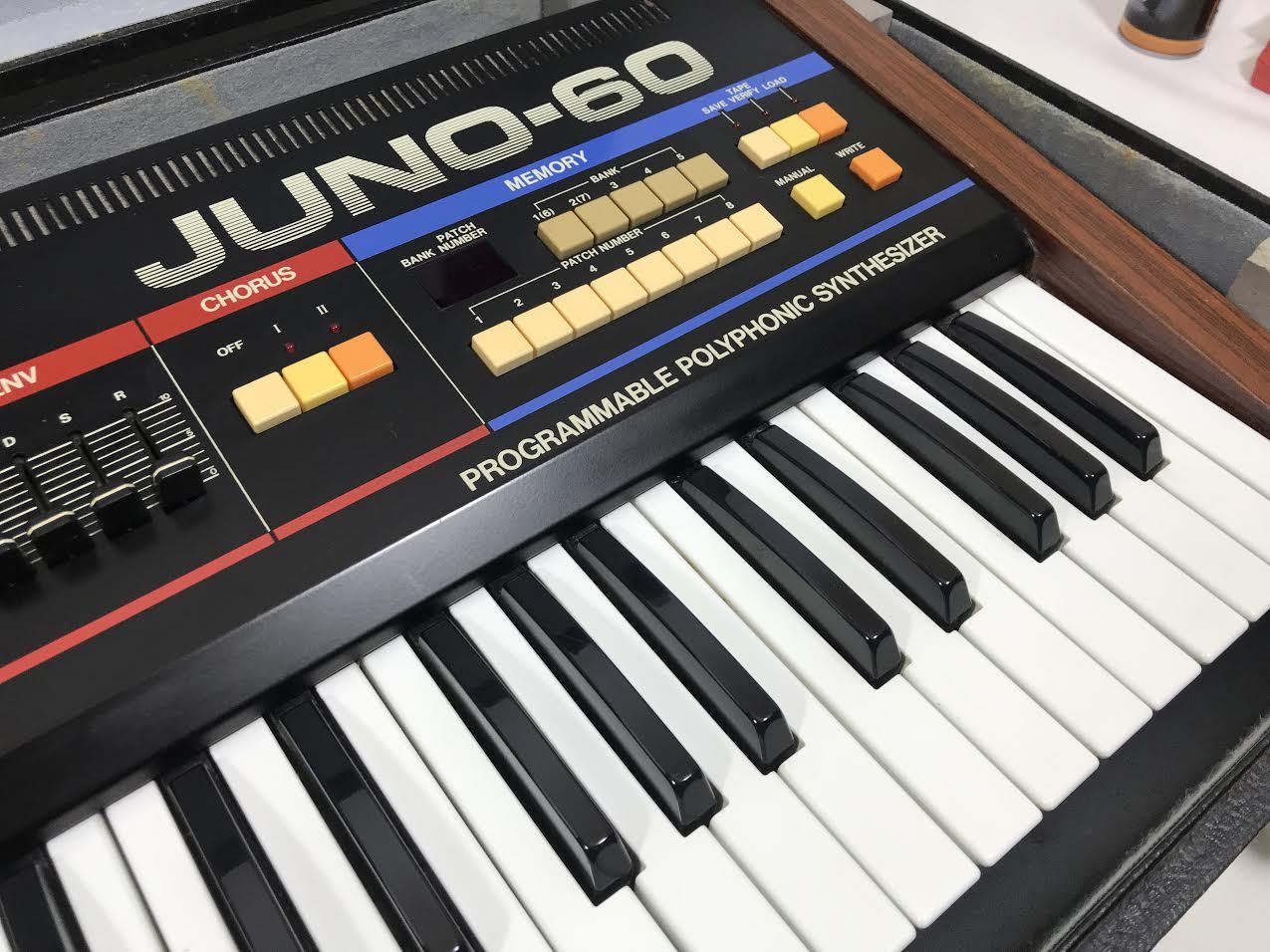 Roland Juno-60 with Original Case - Image 3