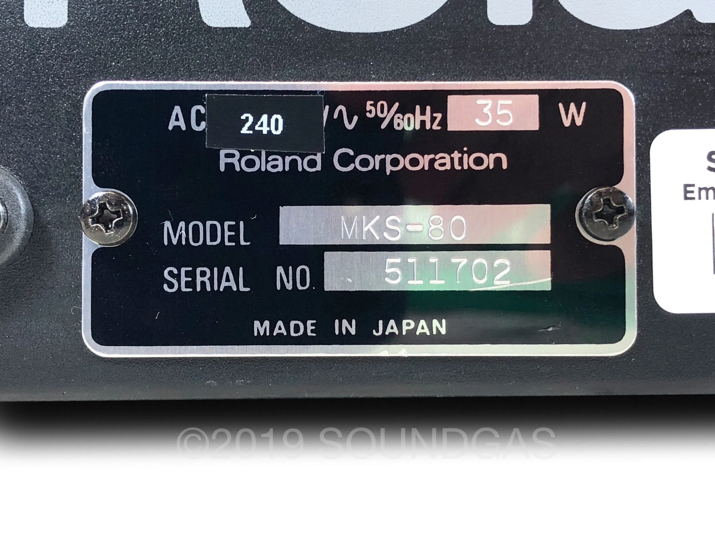 Roland MKS-80 Super Jupiter and MPG-80 Programmer - Image 8
