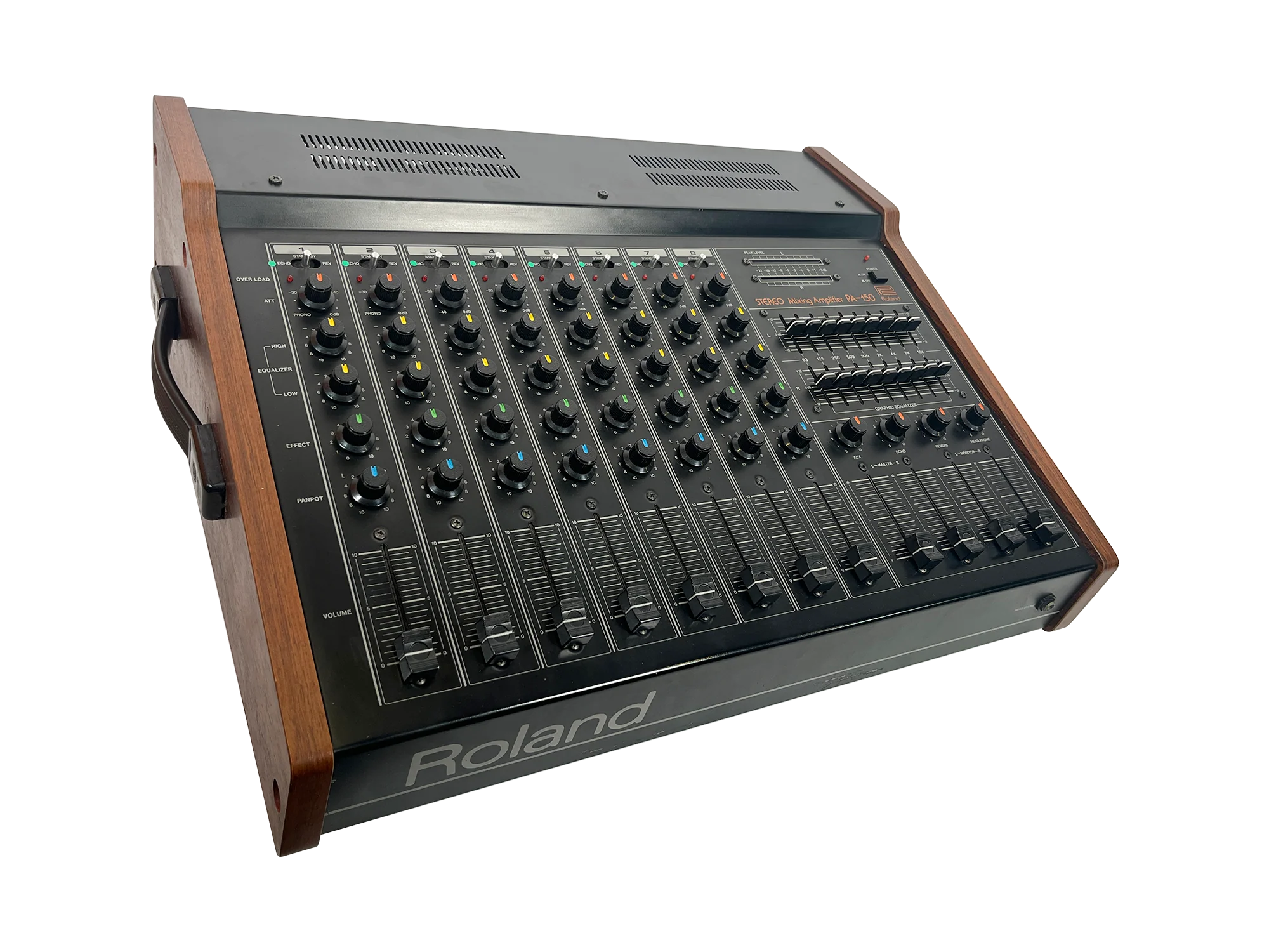 Roland PA-150 Stereo Mixer with Spring Reverb - Image 3