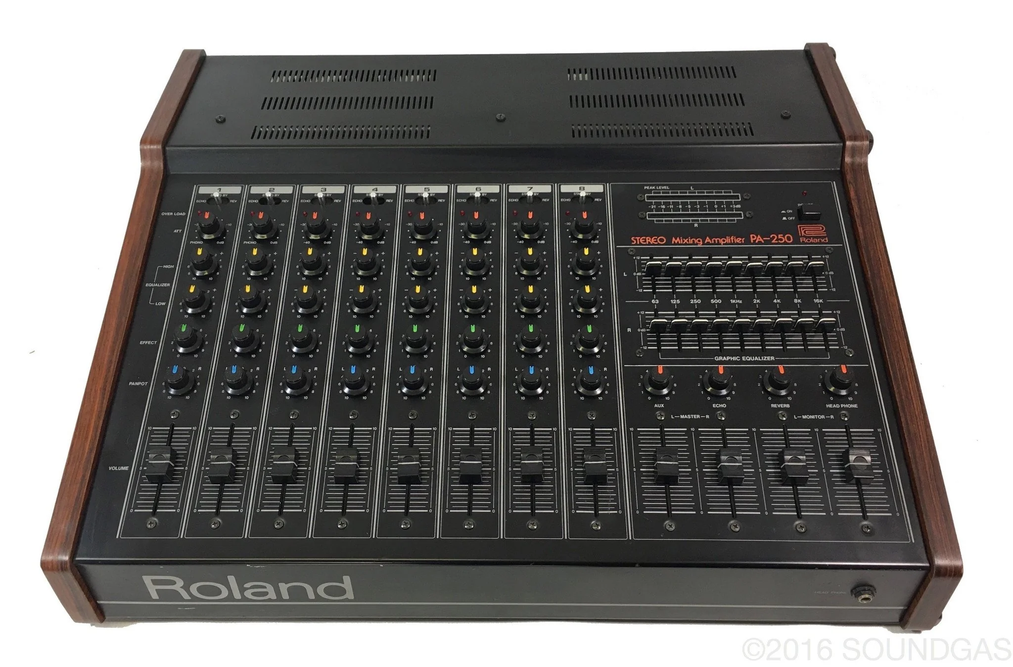 Roland PA.250 Stereo Mixer - Image 7