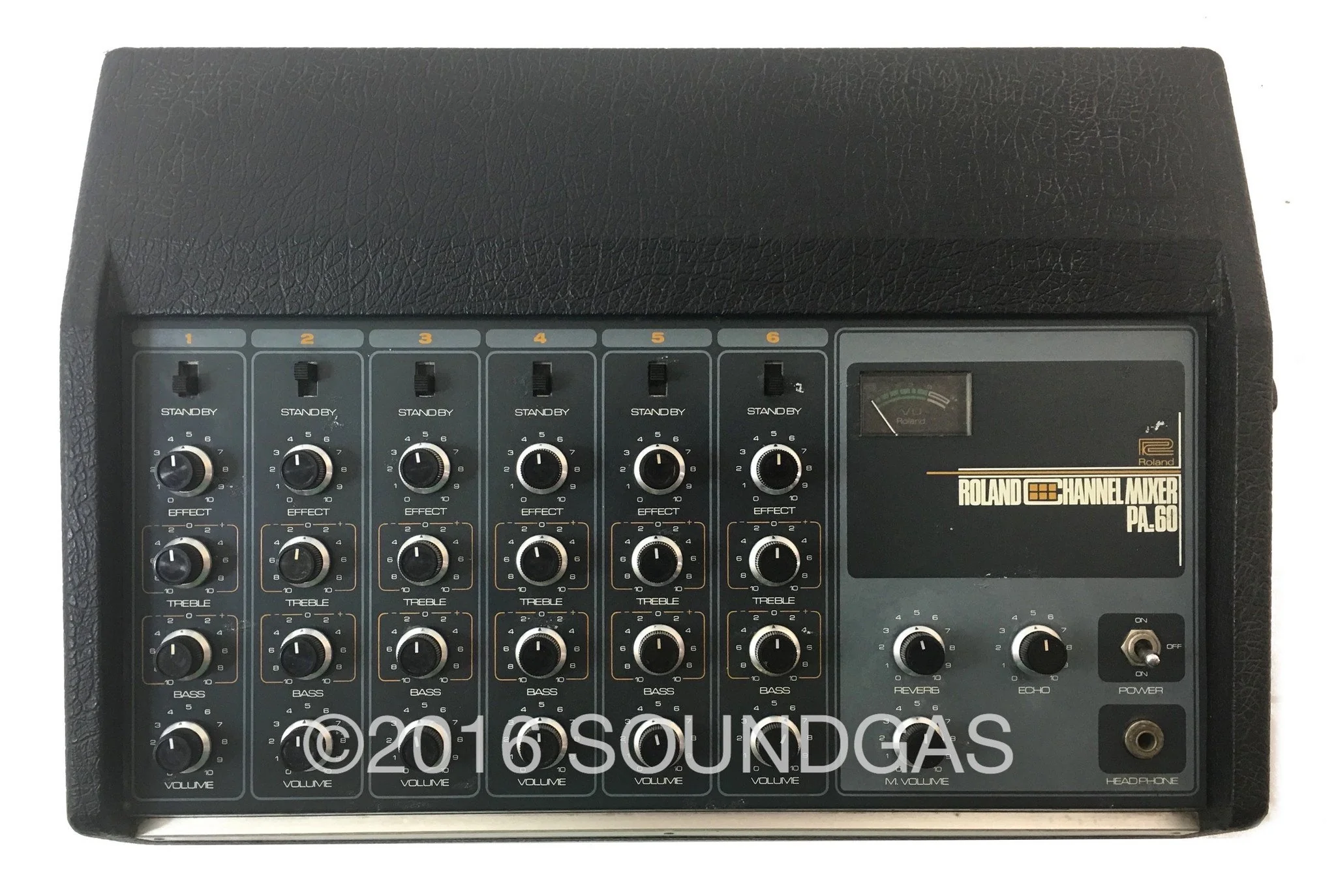 Roland PA.60 6 Channel Mixer - Image 2