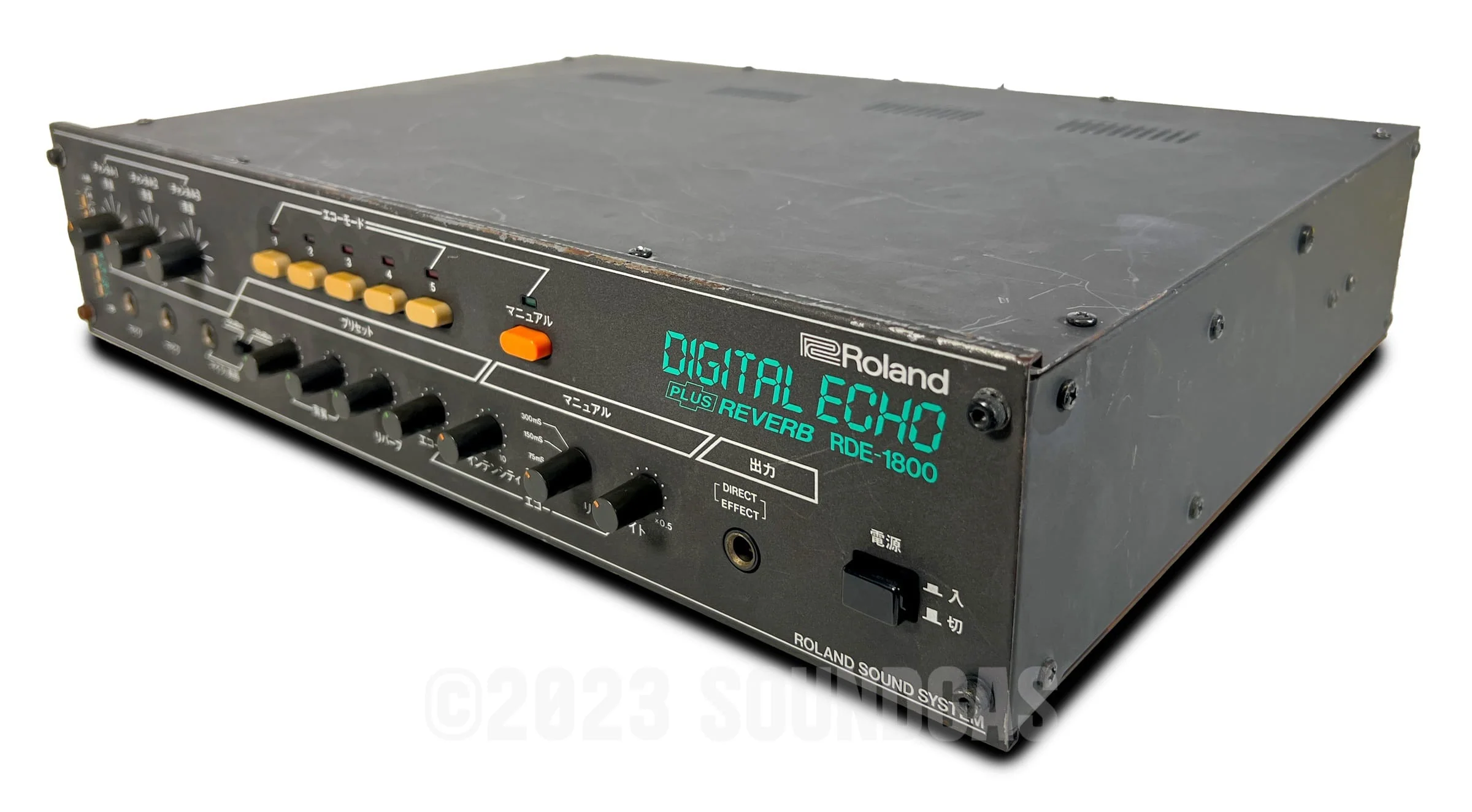 Roland RDE-1800 Digital Echo + Spring Reverb - Image 3