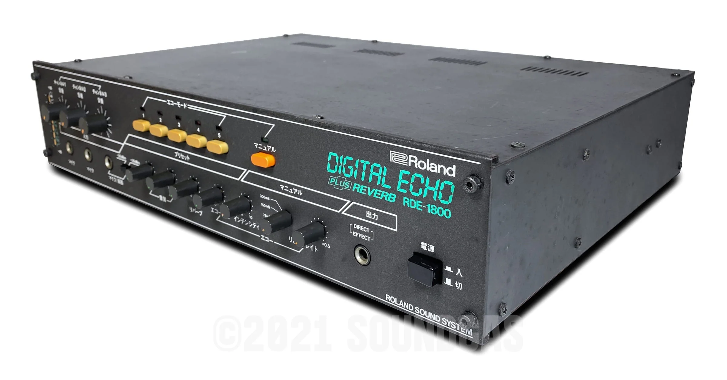 Roland RDE-1800 Digital Echo + Spring Reverb - Image 4