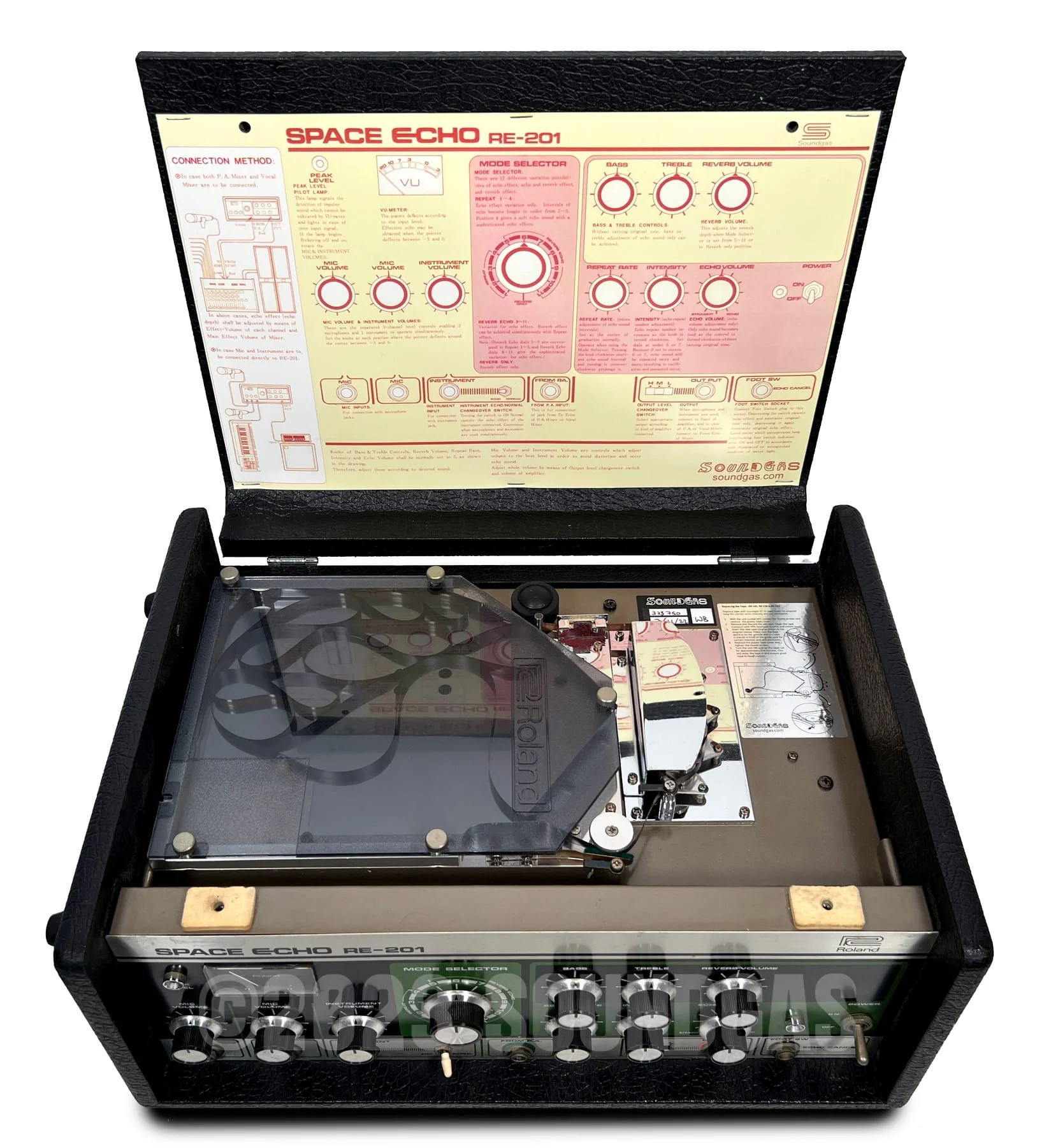 Roland RE-201 Space Echo - Zero Head Gain - Image 7