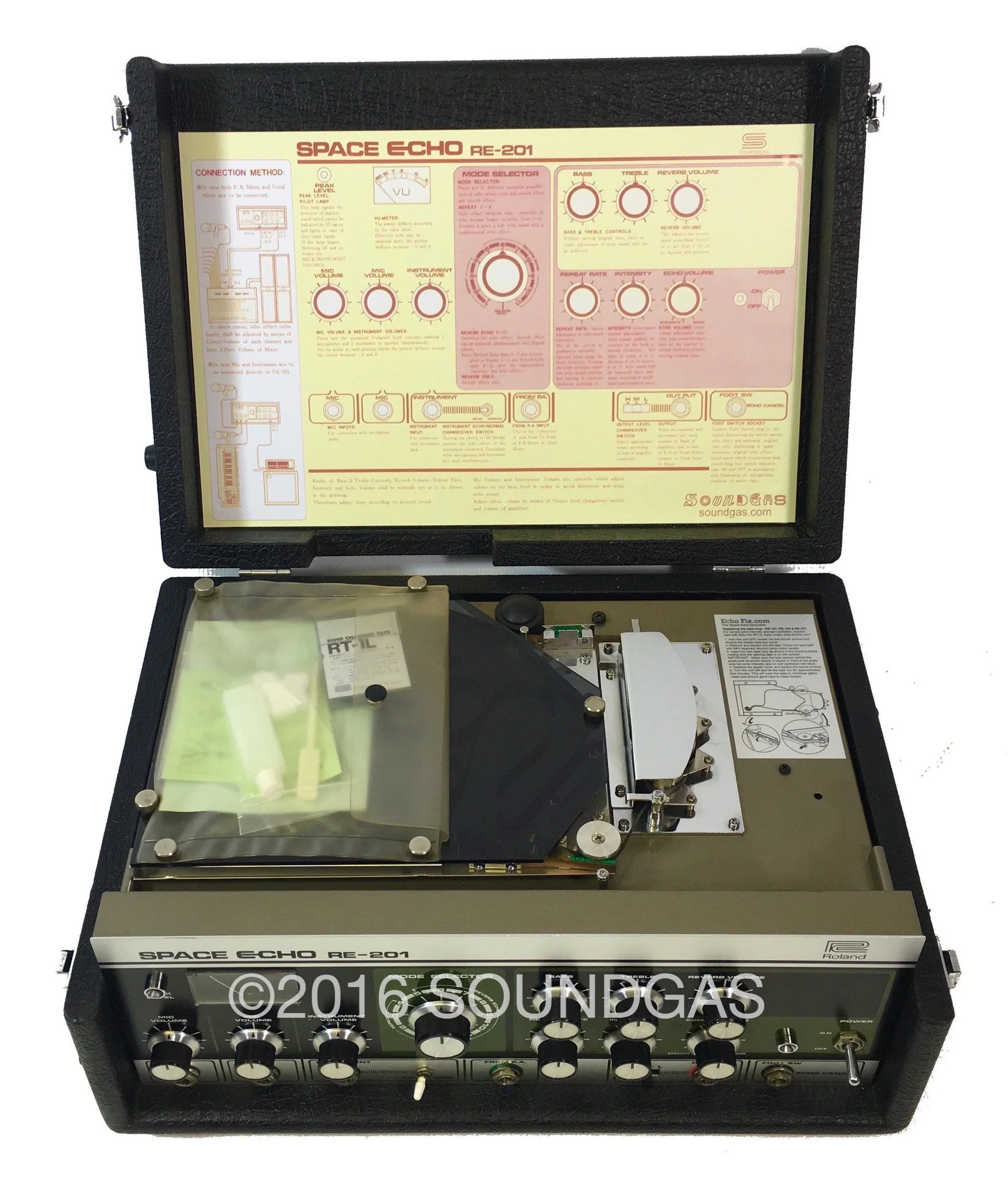 Roland RE-201 Space Echo MINT CONDITION! - Image 6