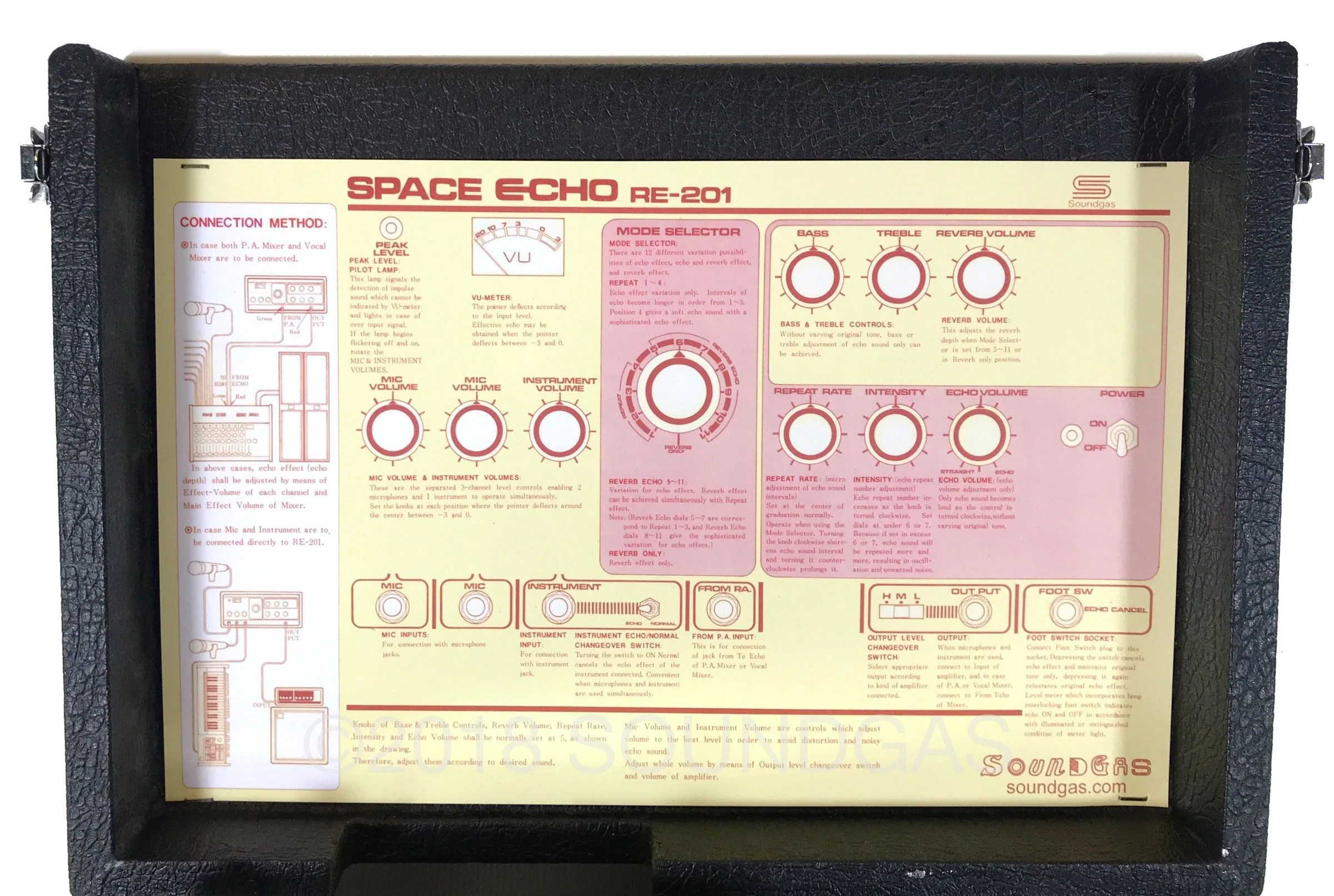Roland RE-201 Space Echo 240v - Image 8