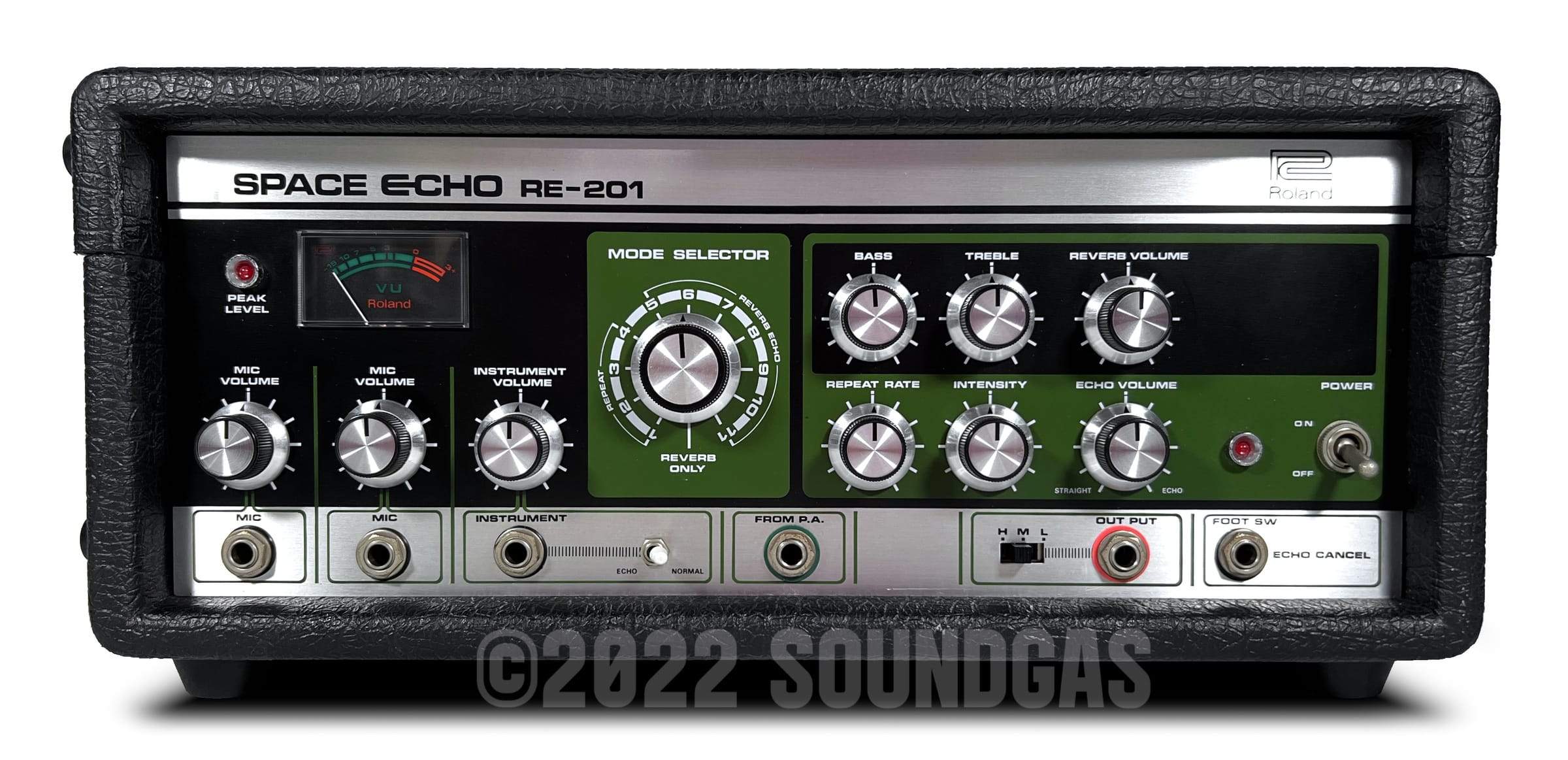 Roland RE-201 Space Echo - Zero Head Gain - Image 2