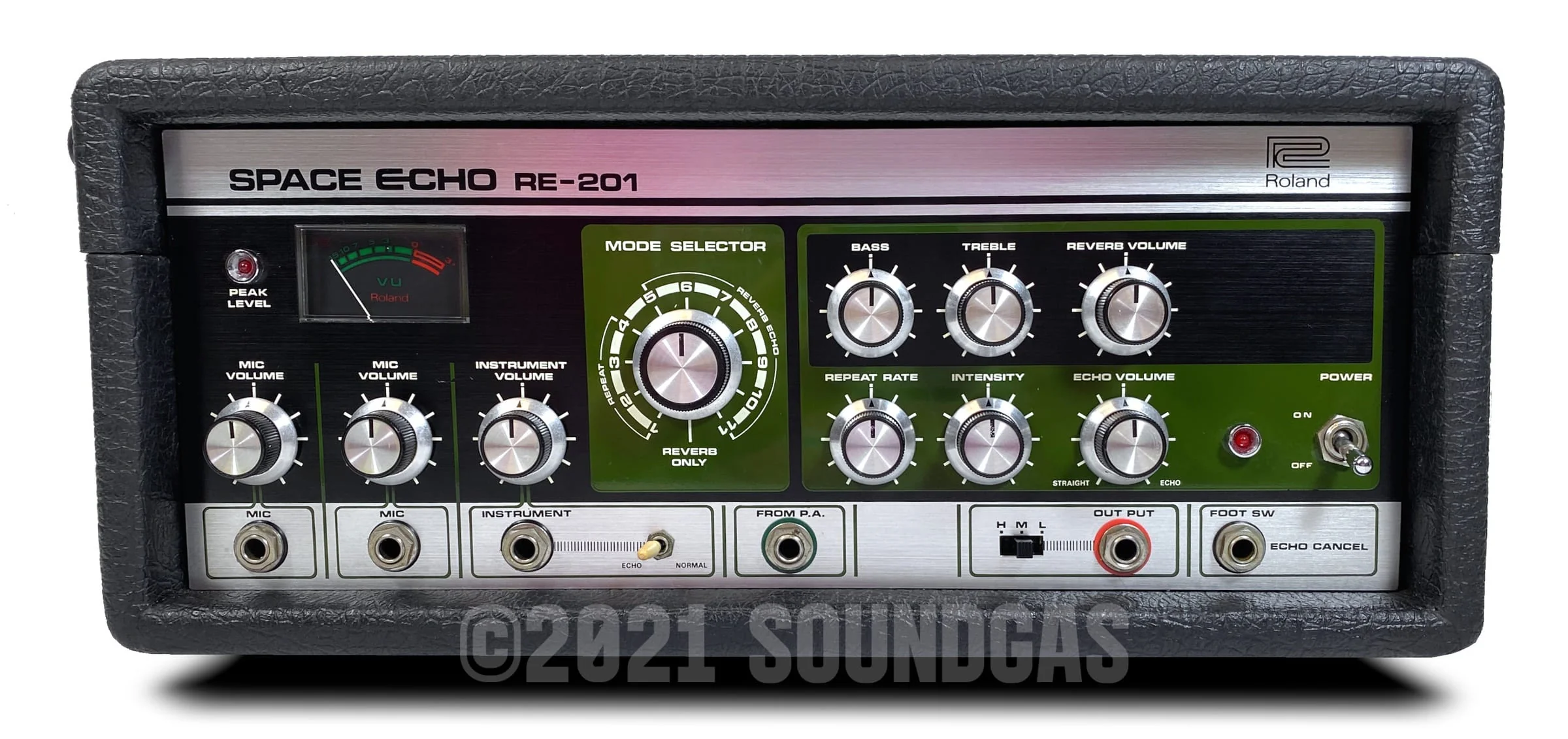 Roland RE-201 Space Echo - Preamp Mod, Near Mint - Image 2