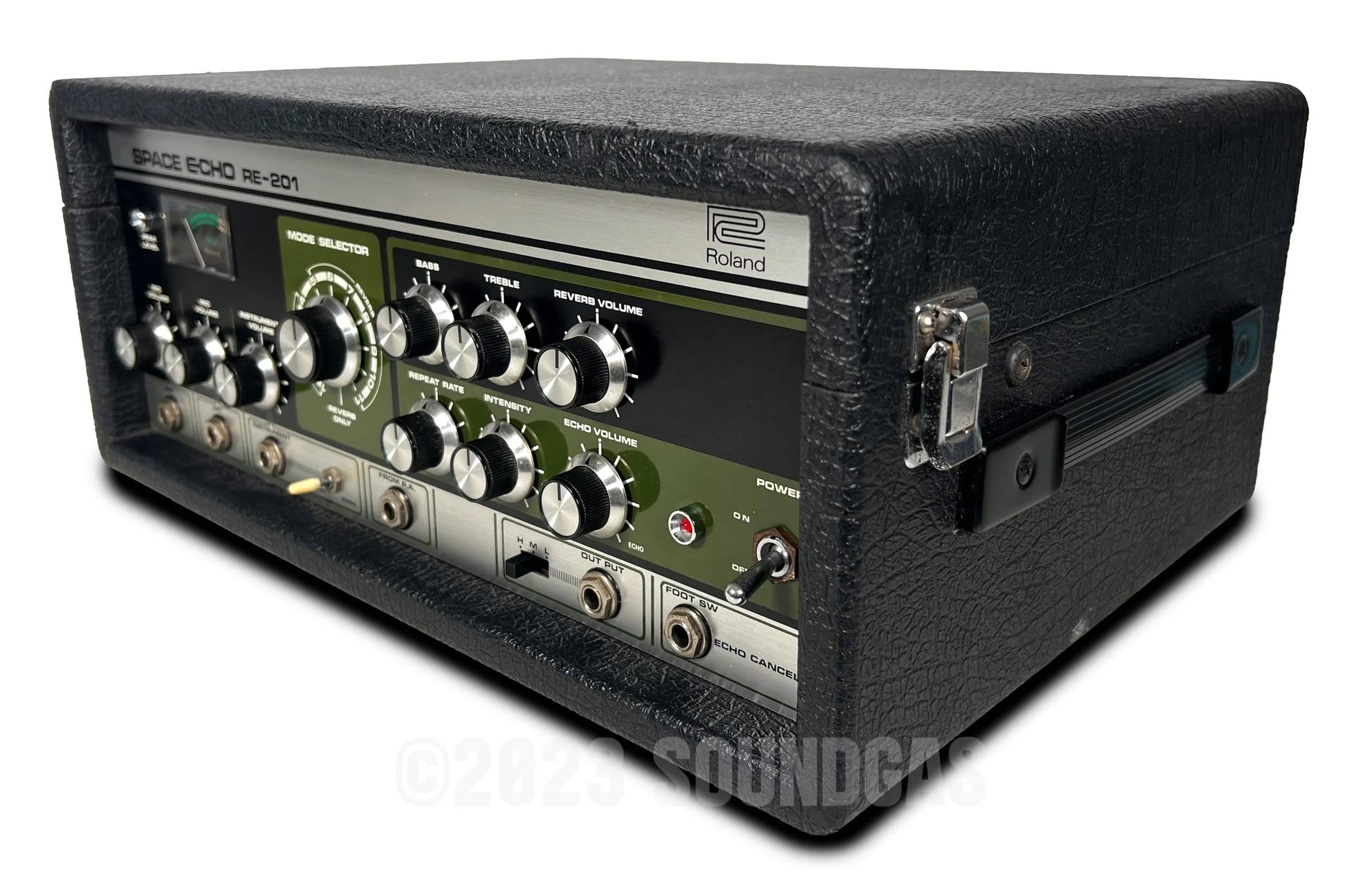 Roland RE-201 Space Echo, Early Preamp Mod - Image 3