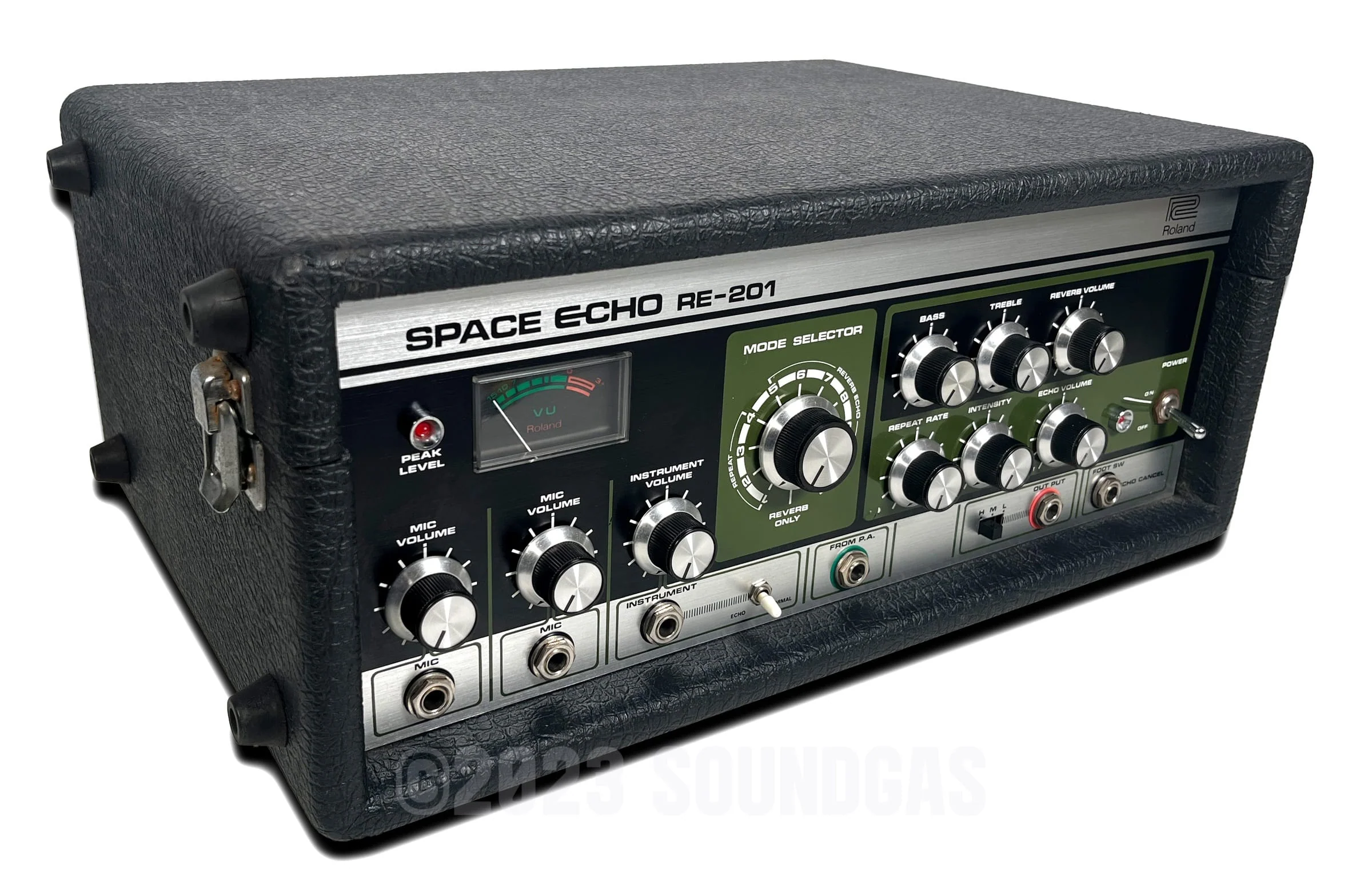 Roland RE-201 Space Echo, Early Preamp Mod - Image 4