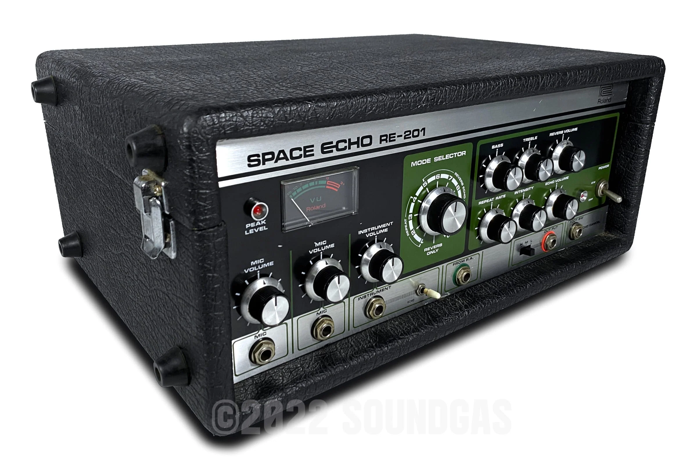 Roland RE-201 Space Echo, Early Preamp Mod - Image 4