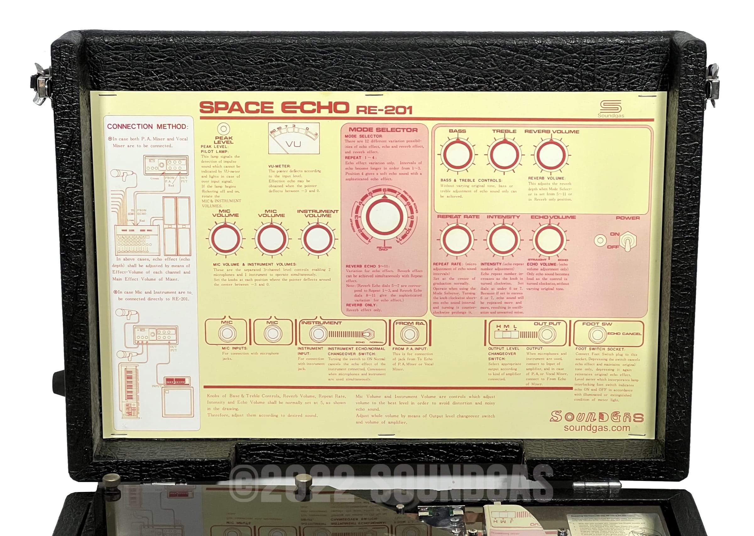 Roland RE-201 Space Echo, Early Preamp Mod - Image 8