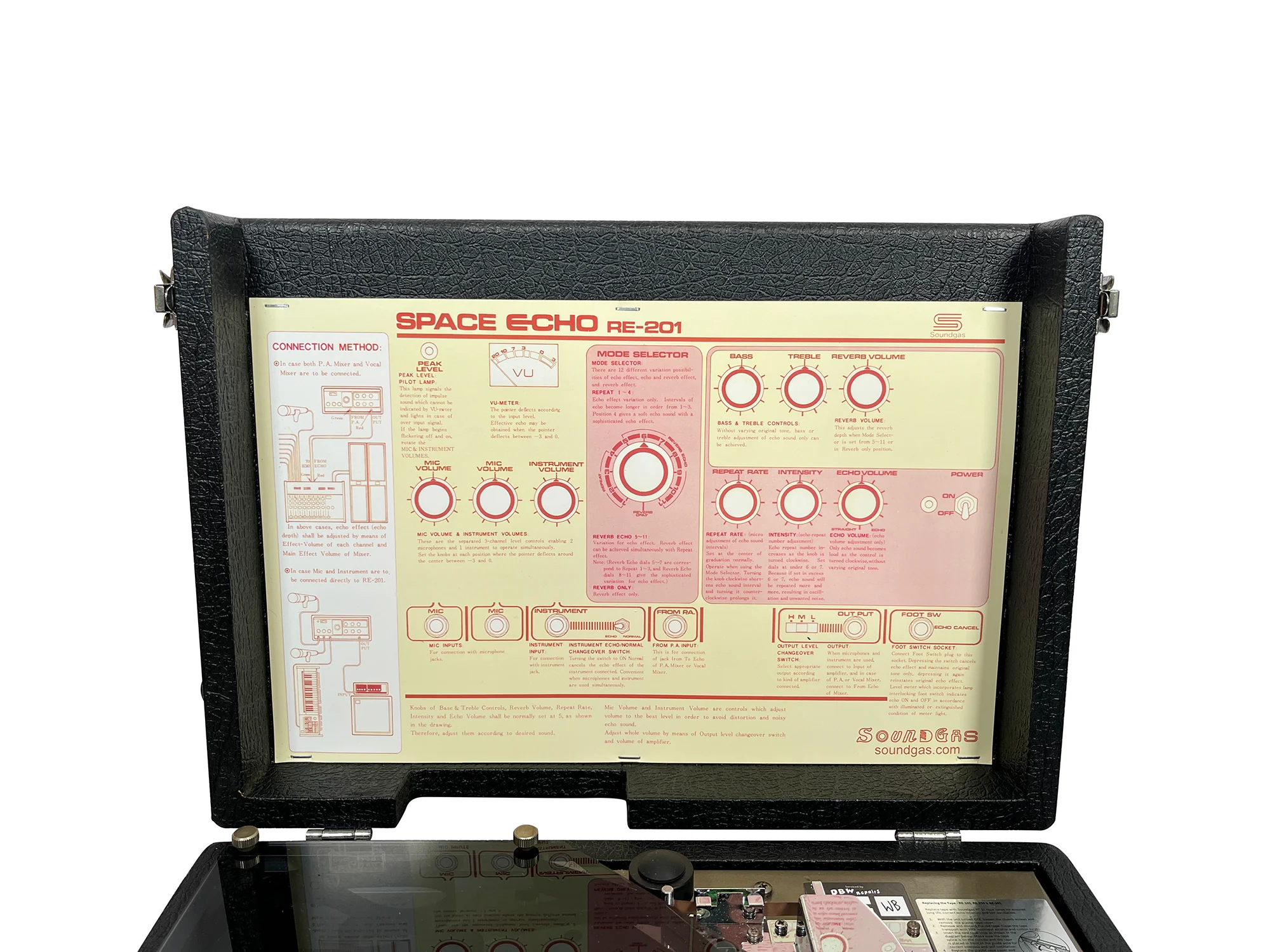 Roland RE-201 Space Echo Early Preamp Mod - Image 10