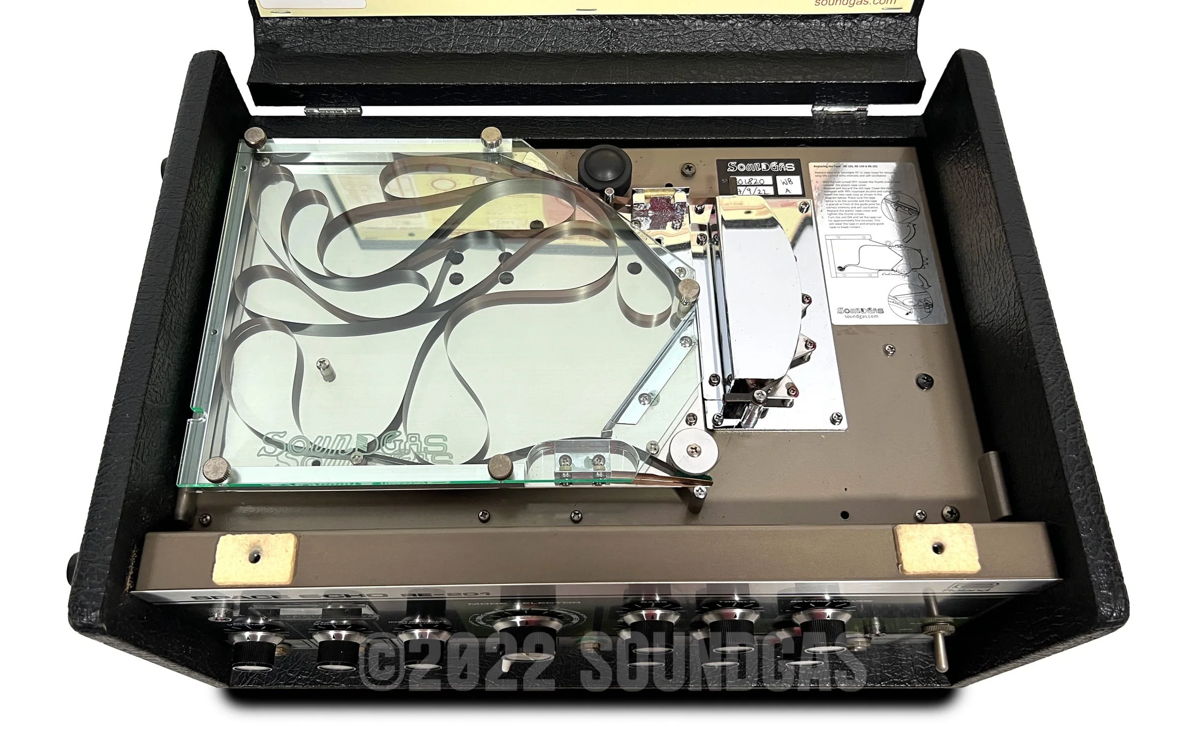 Roland RE-201 Space Echo, Early Preamp Mod - Image 12