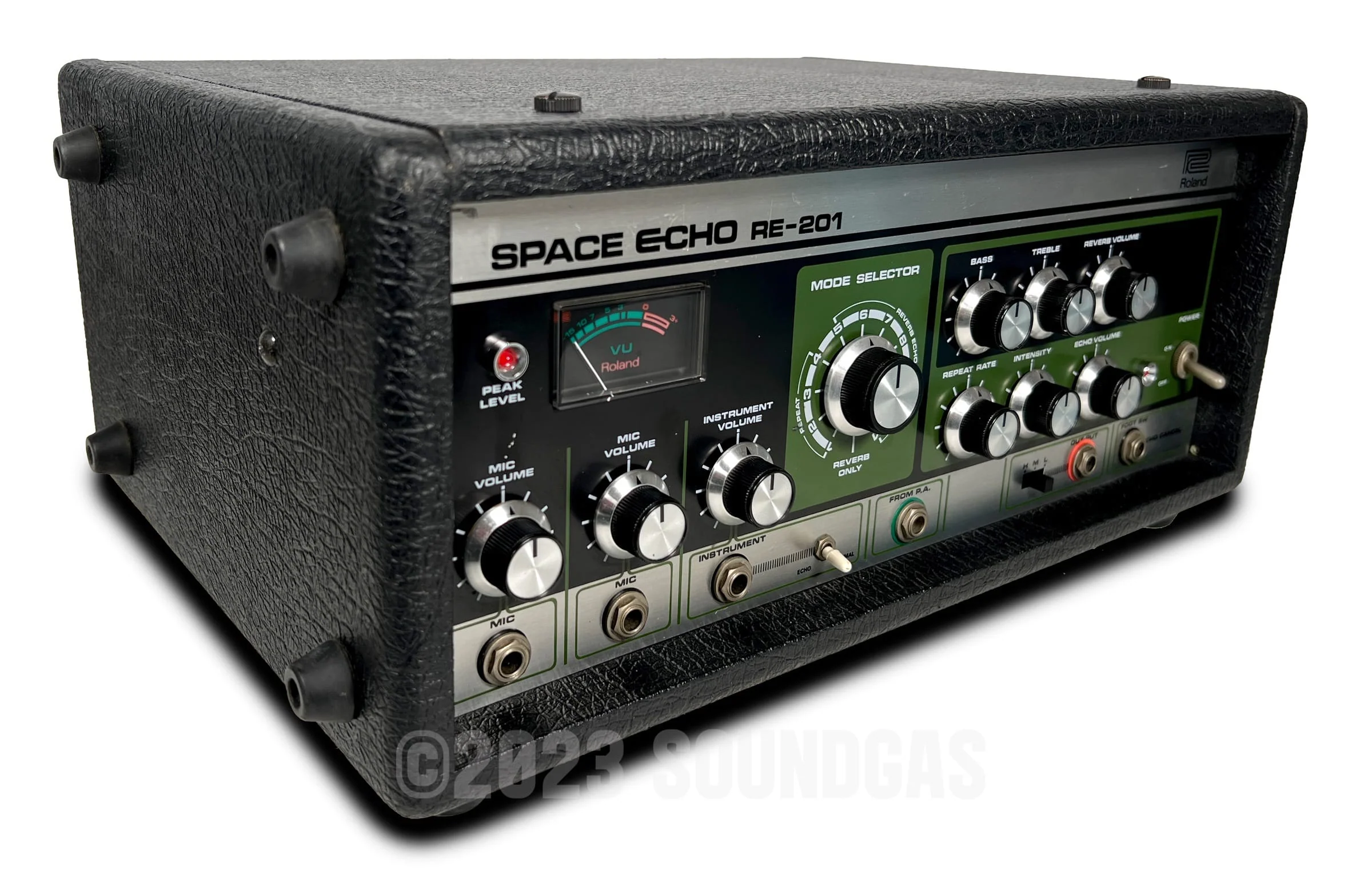 Roland RE-201 Space Echo, Early Preamp Mod - Image 4